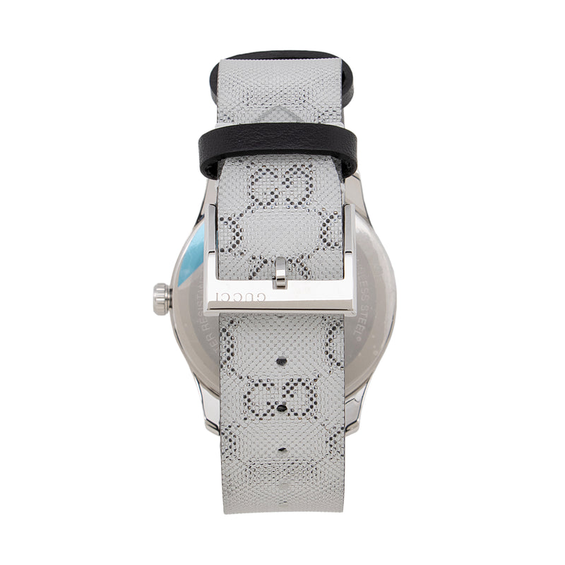 Gucci Stainless Steel GG Hologram Leather G-Timeless Watch (SHF-LehY5T)