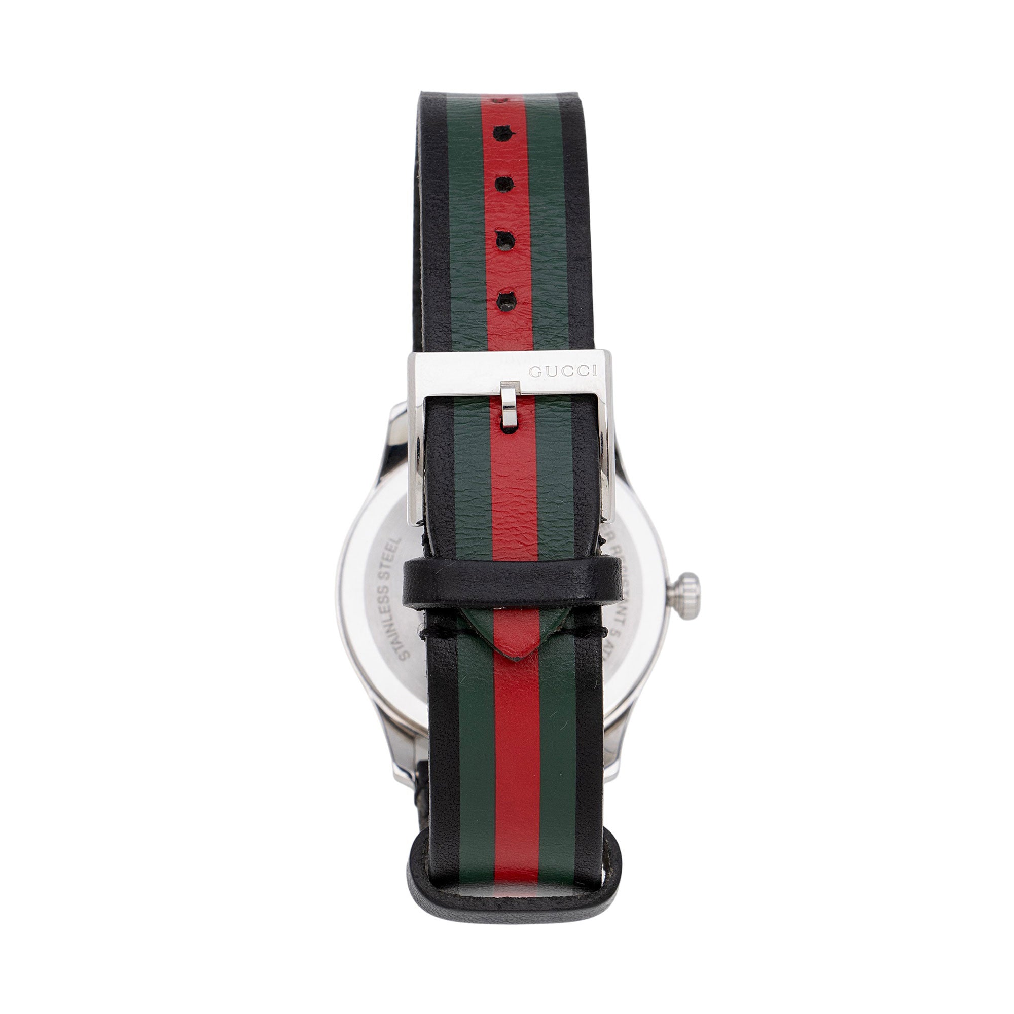 Gucci Stainless Steel Web G-Timeless Watch