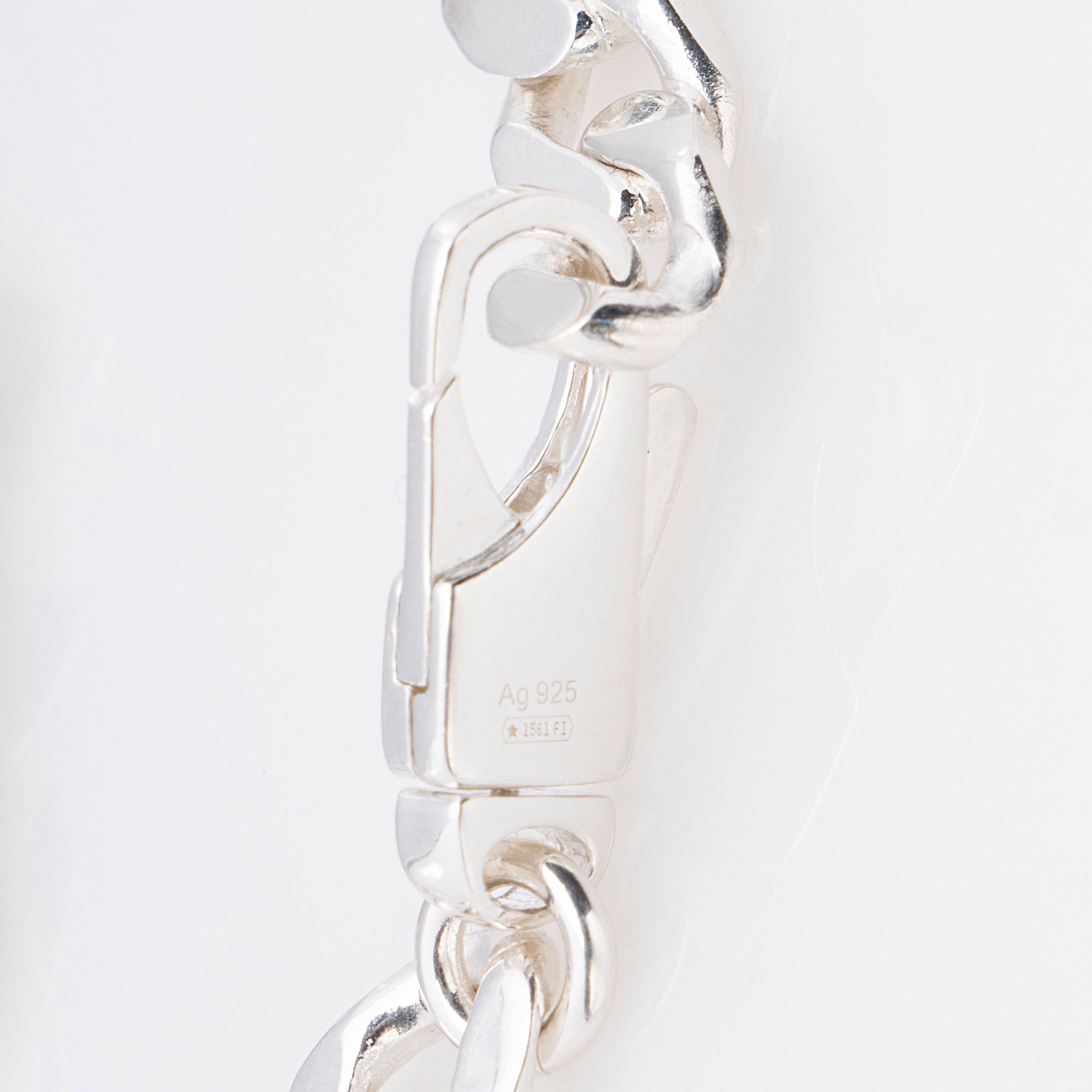 Gucci Sterling Silver GG Tag ID Bracelet