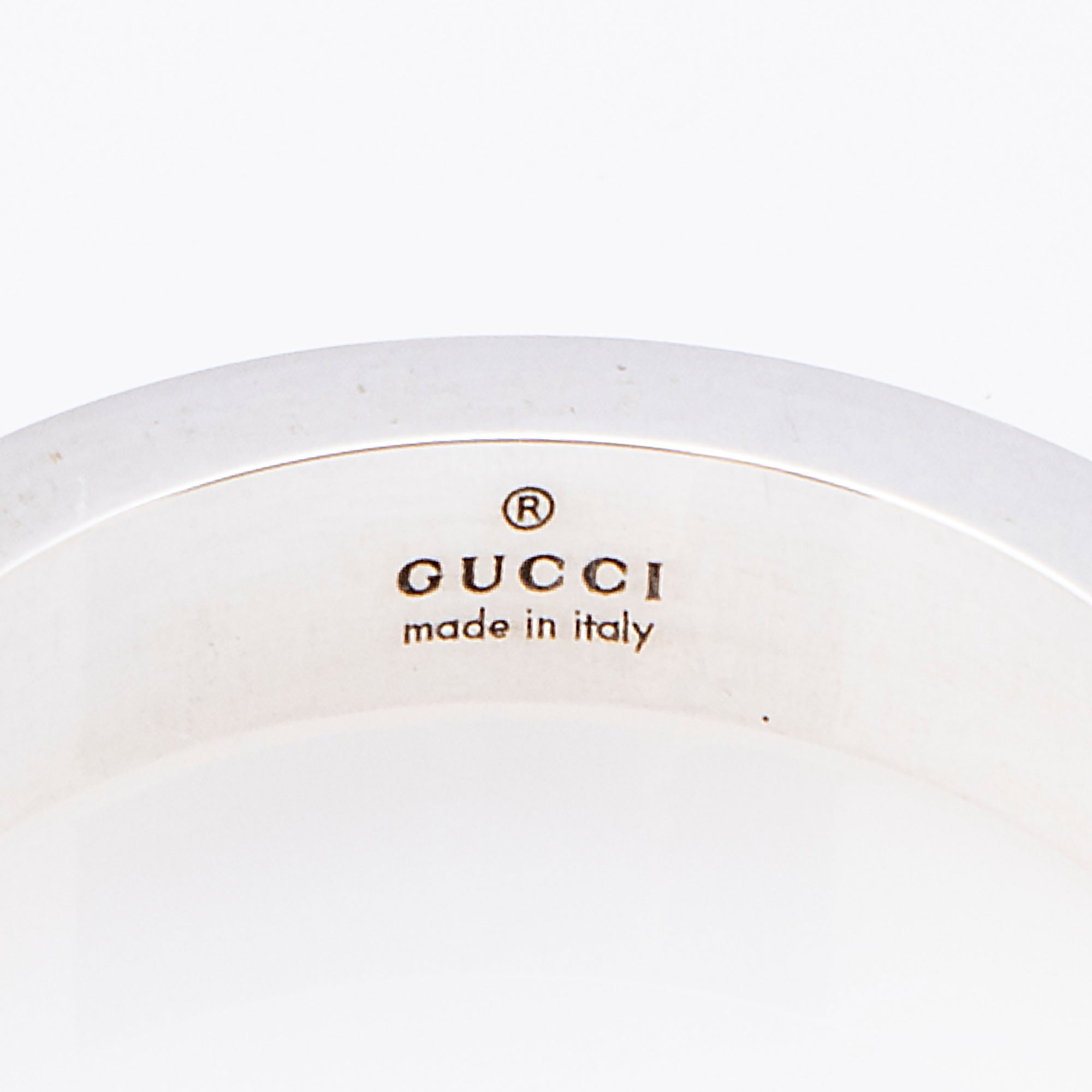 Gucci Sterling Silver Ghost Ring - Size 6 1/2