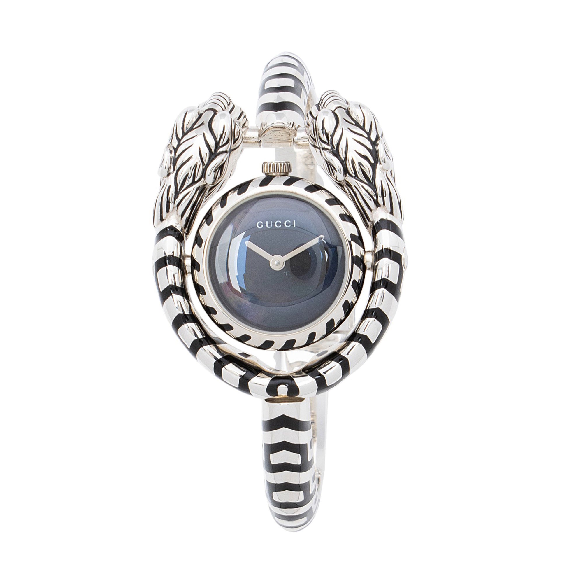 Gucci Sterling Silver Greek God Dionysus Watch