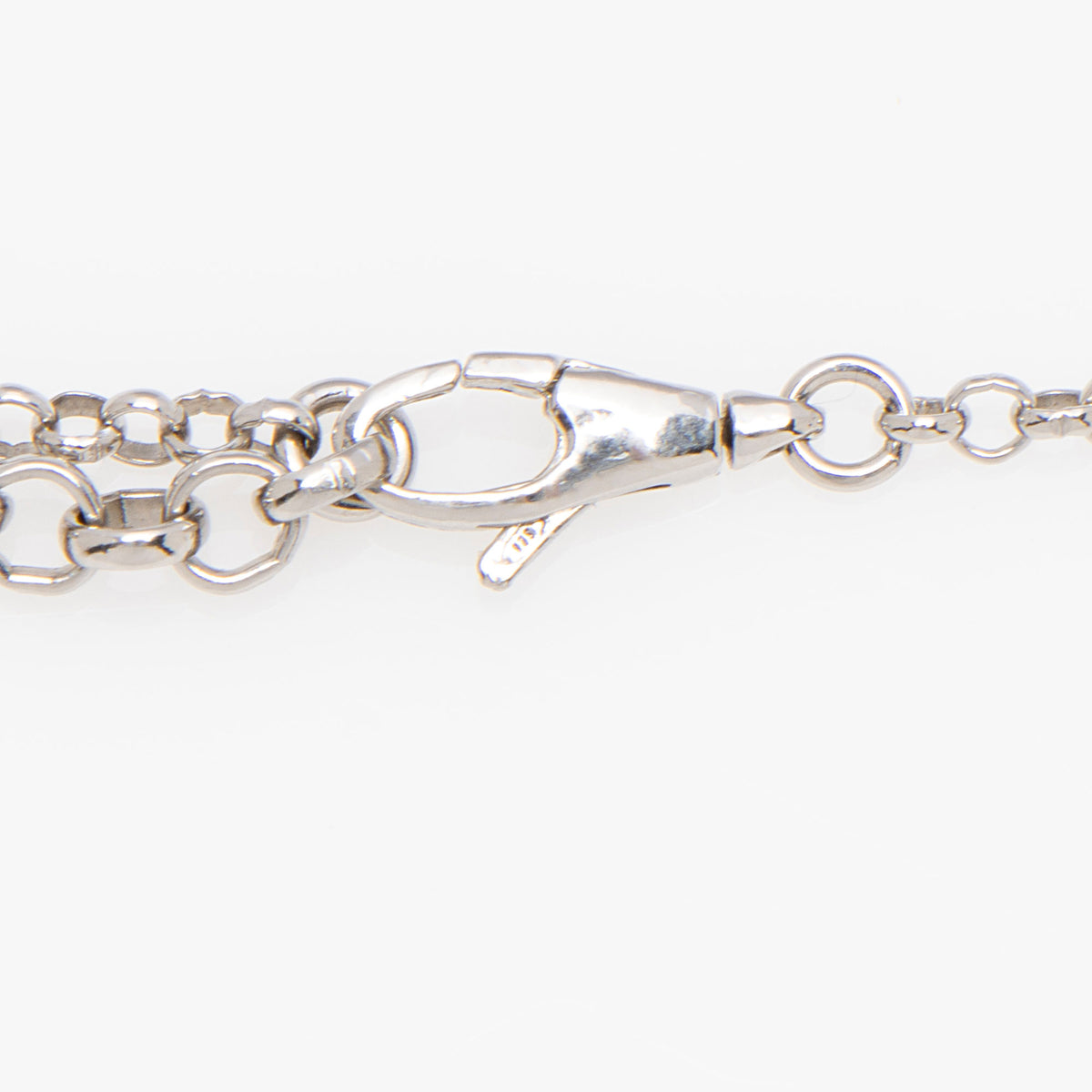 Gucci Sterling Silver Interlocking G Necklace