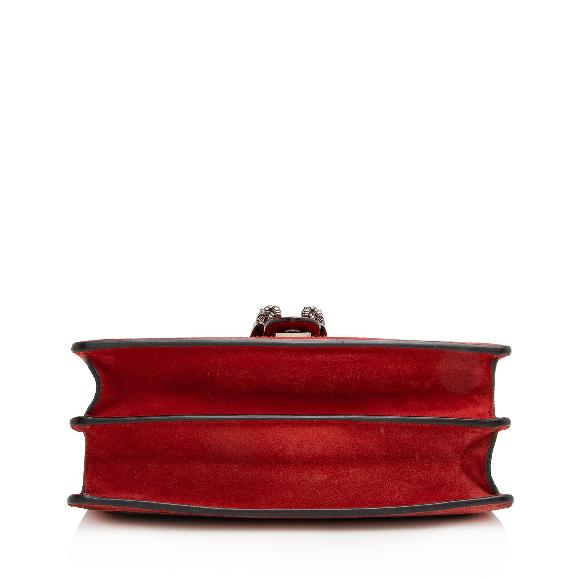 Gucci Suede Dionysus Medium Shoulder Bag (SHF-22817)