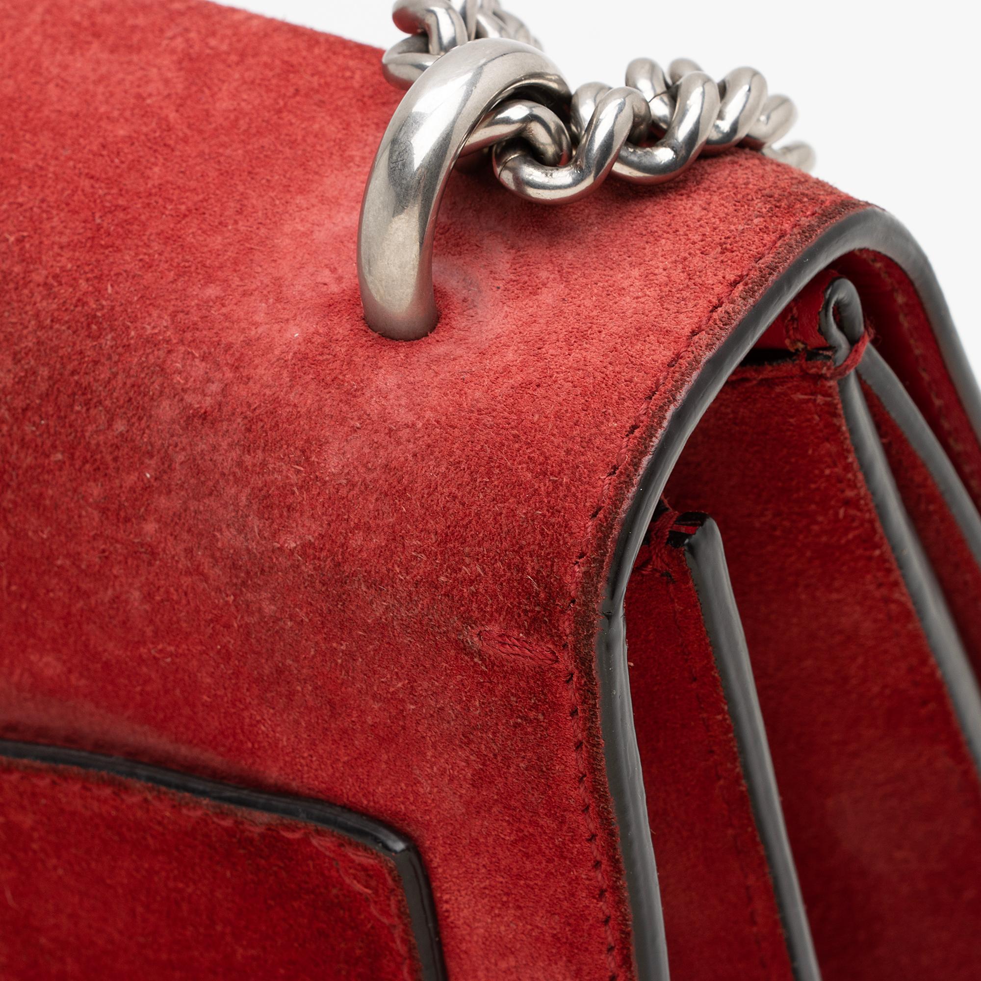 Gucci Suede Dionysus Medium Shoulder Bag (SHF-22817)