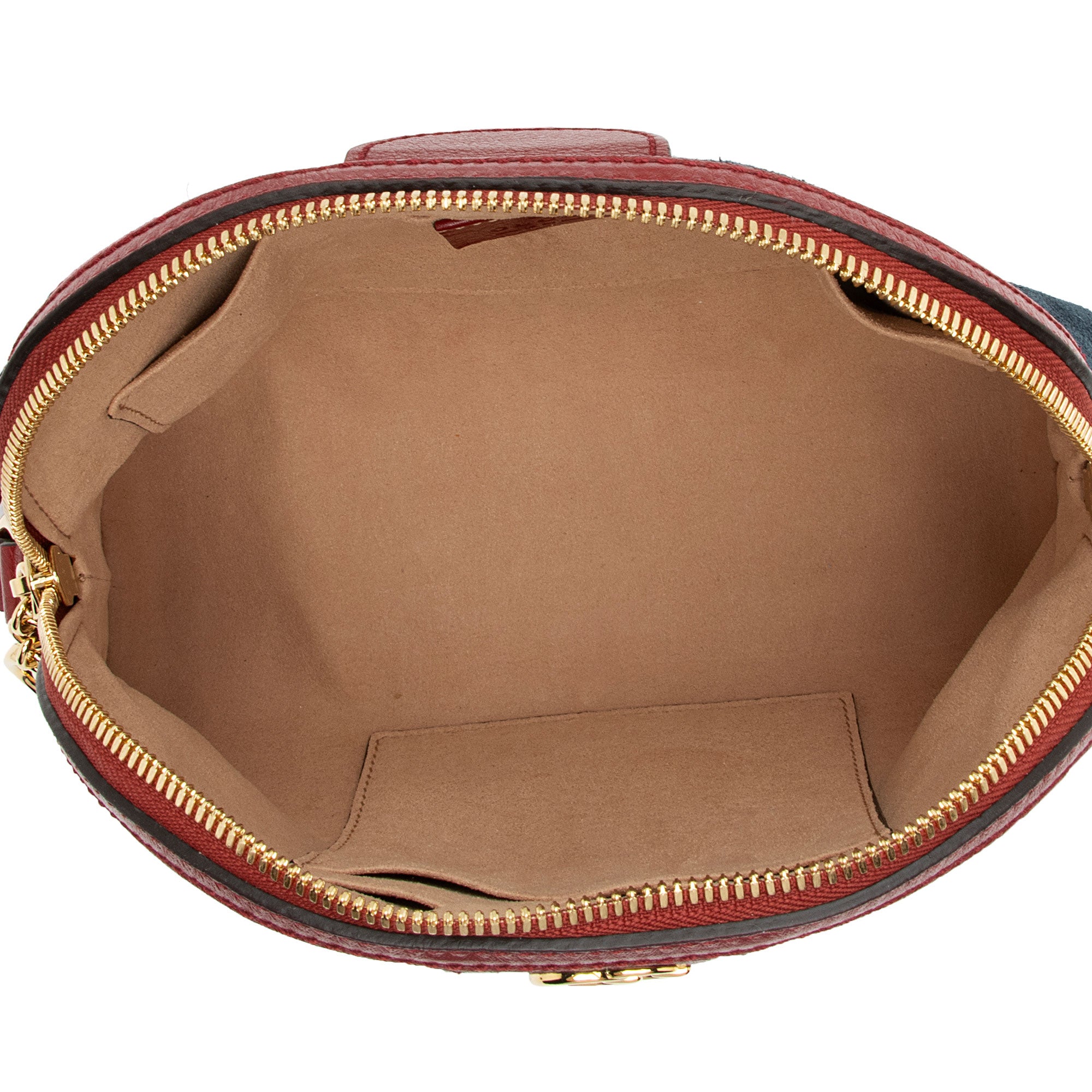 Gucci Suede Ophidia Dome Small Shoulder Bag (SHF-ZDZ4UX)