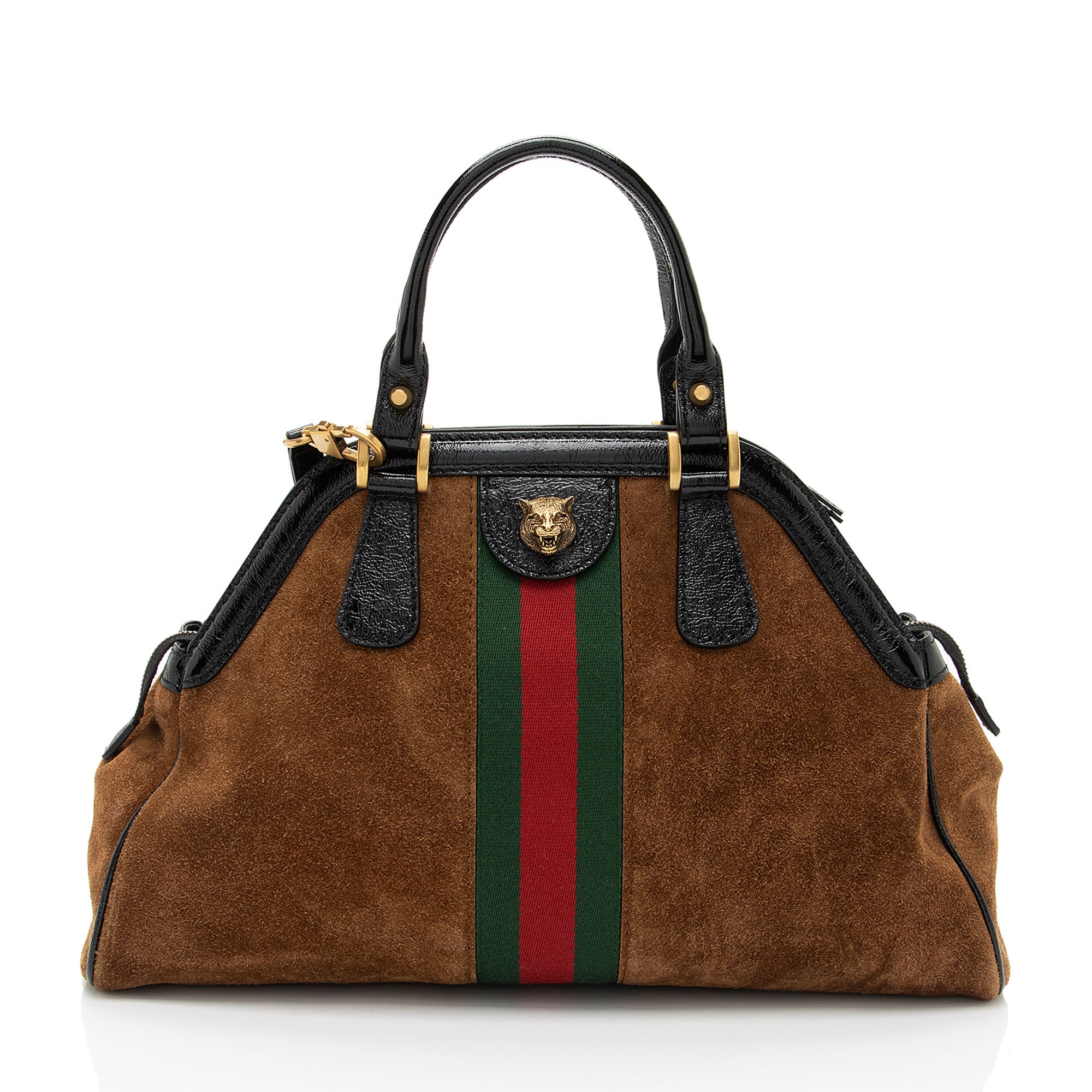 Gucci Suede Ophidia Rebelle Medium Satchel (SHF-ya0JMa)