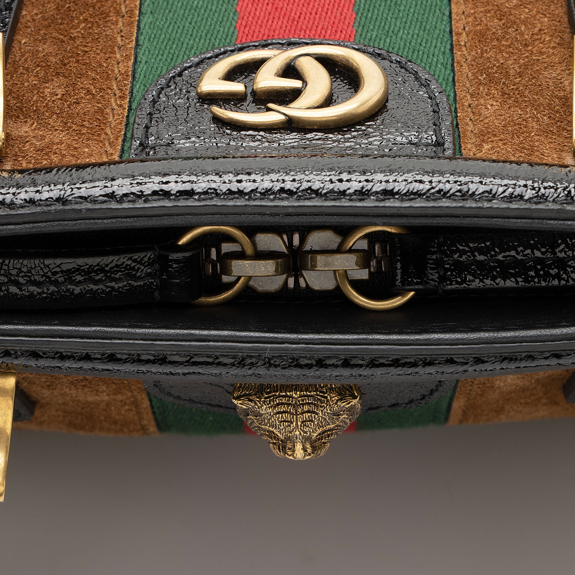 Gucci Suede Ophidia Rebelle Medium Satchel (SHF-ya0JMa)