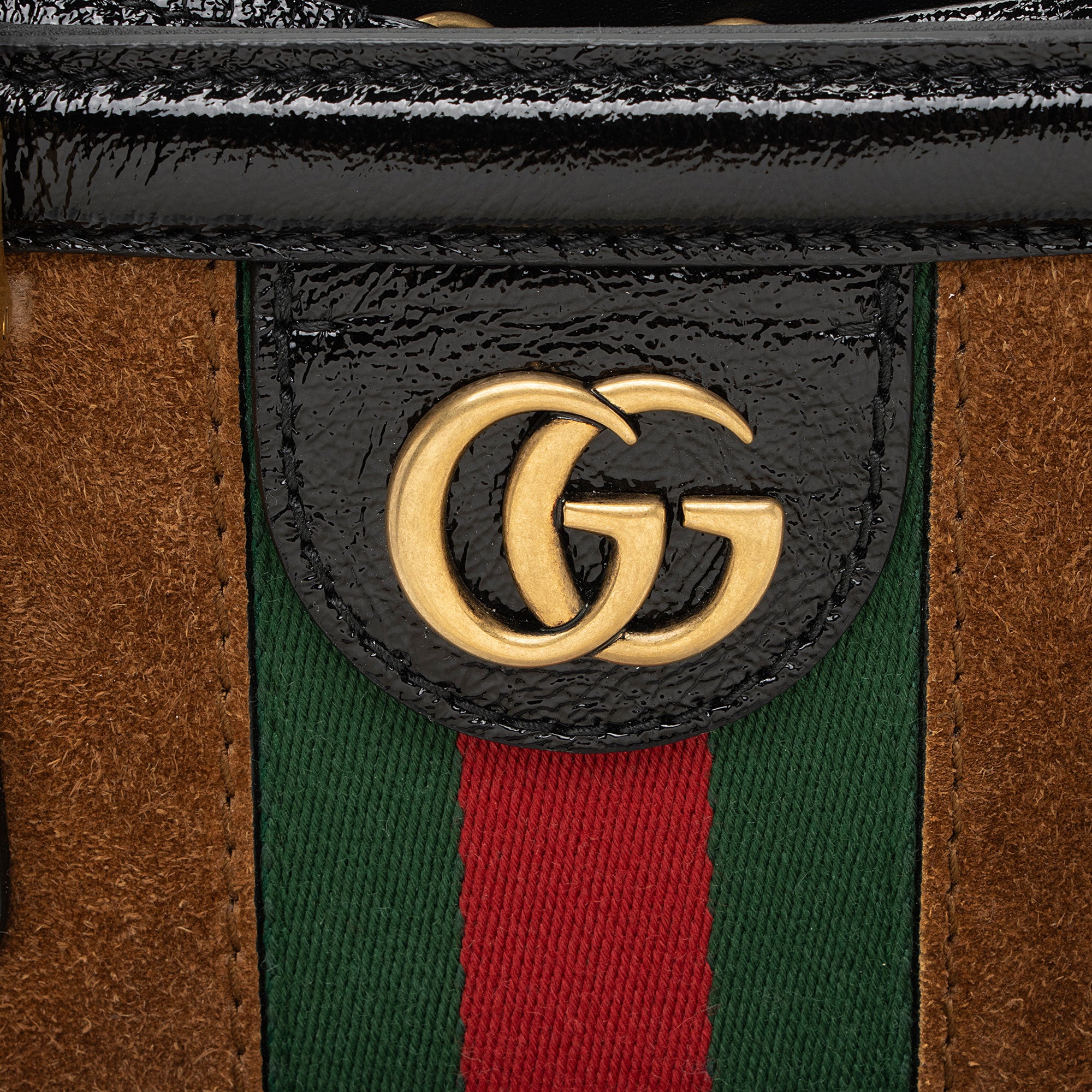 Gucci Suede Ophidia Rebelle Medium Satchel (SHF-ya0JMa)