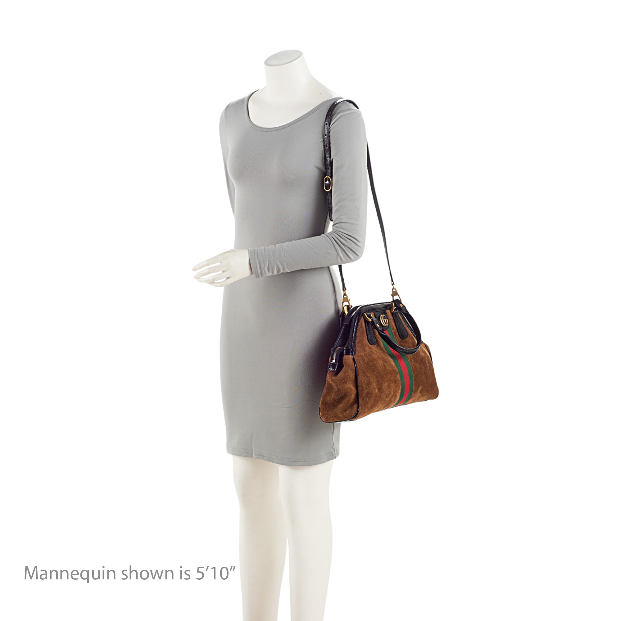 Gucci Suede Ophidia Rebelle Medium Satchel (SHF-ya0JMa)