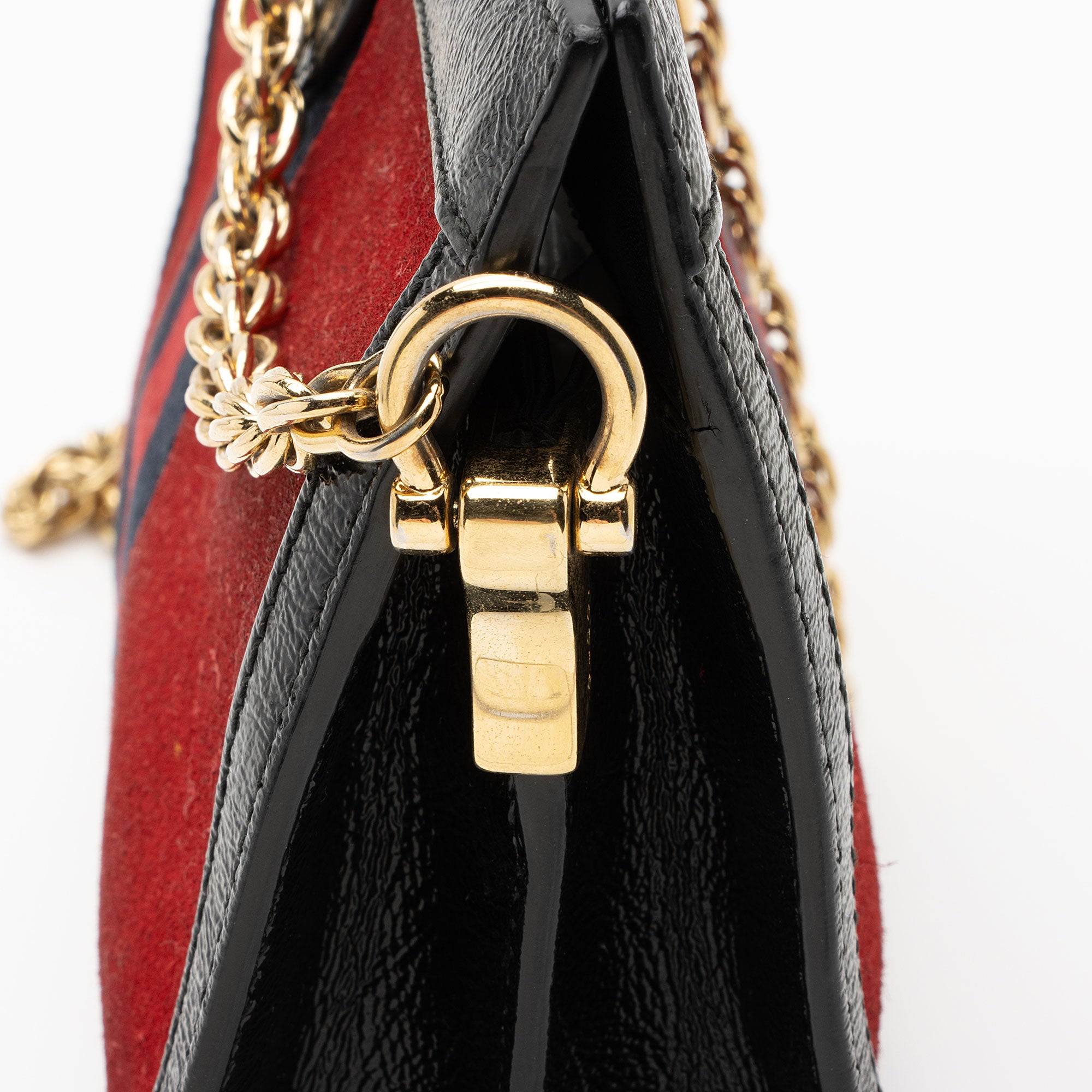 Gucci Suede Ophidia Small Shoulder Bag (SHF-BWJZkP)