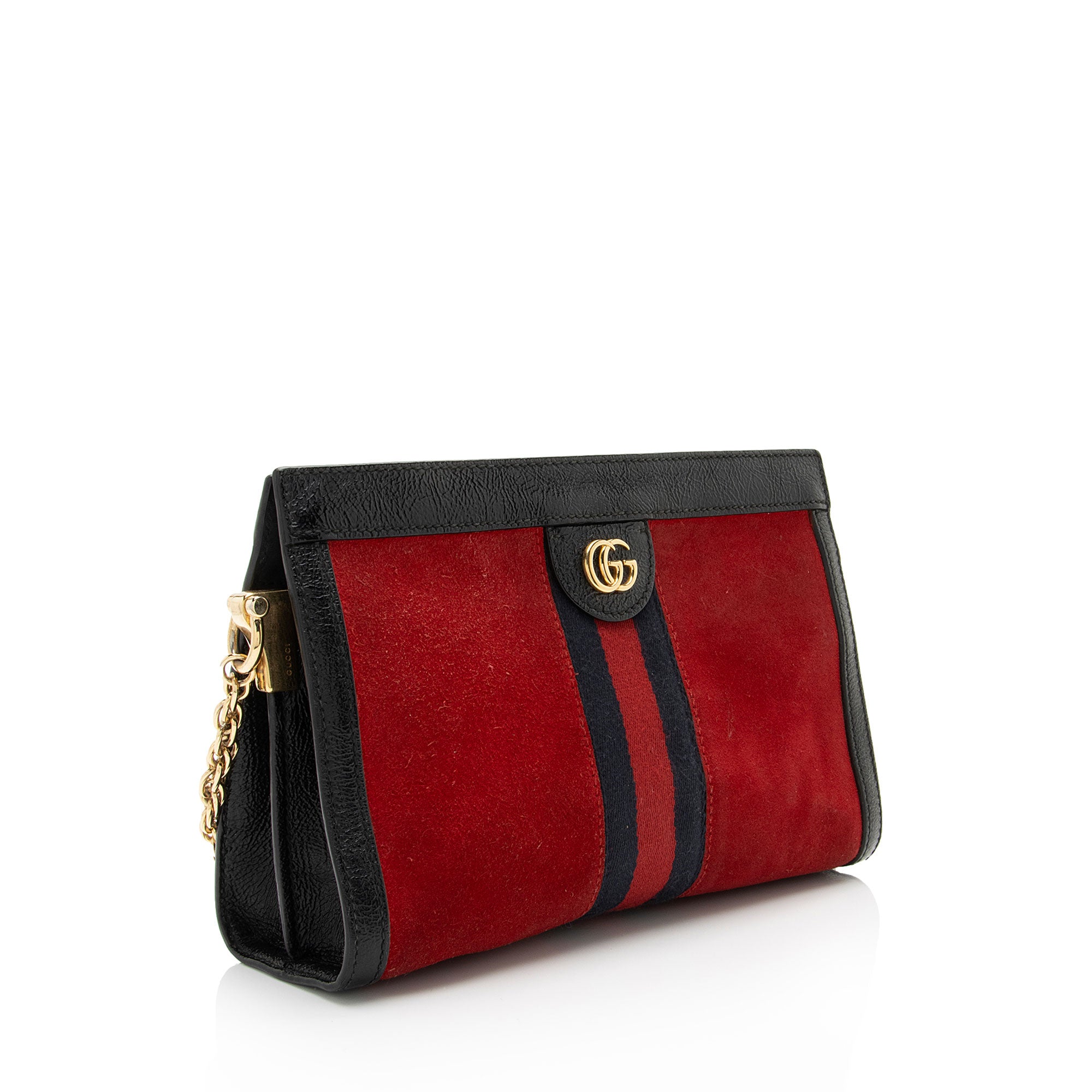 Gucci Suede Ophidia Small Shoulder Bag (SHF-BWJZkP)