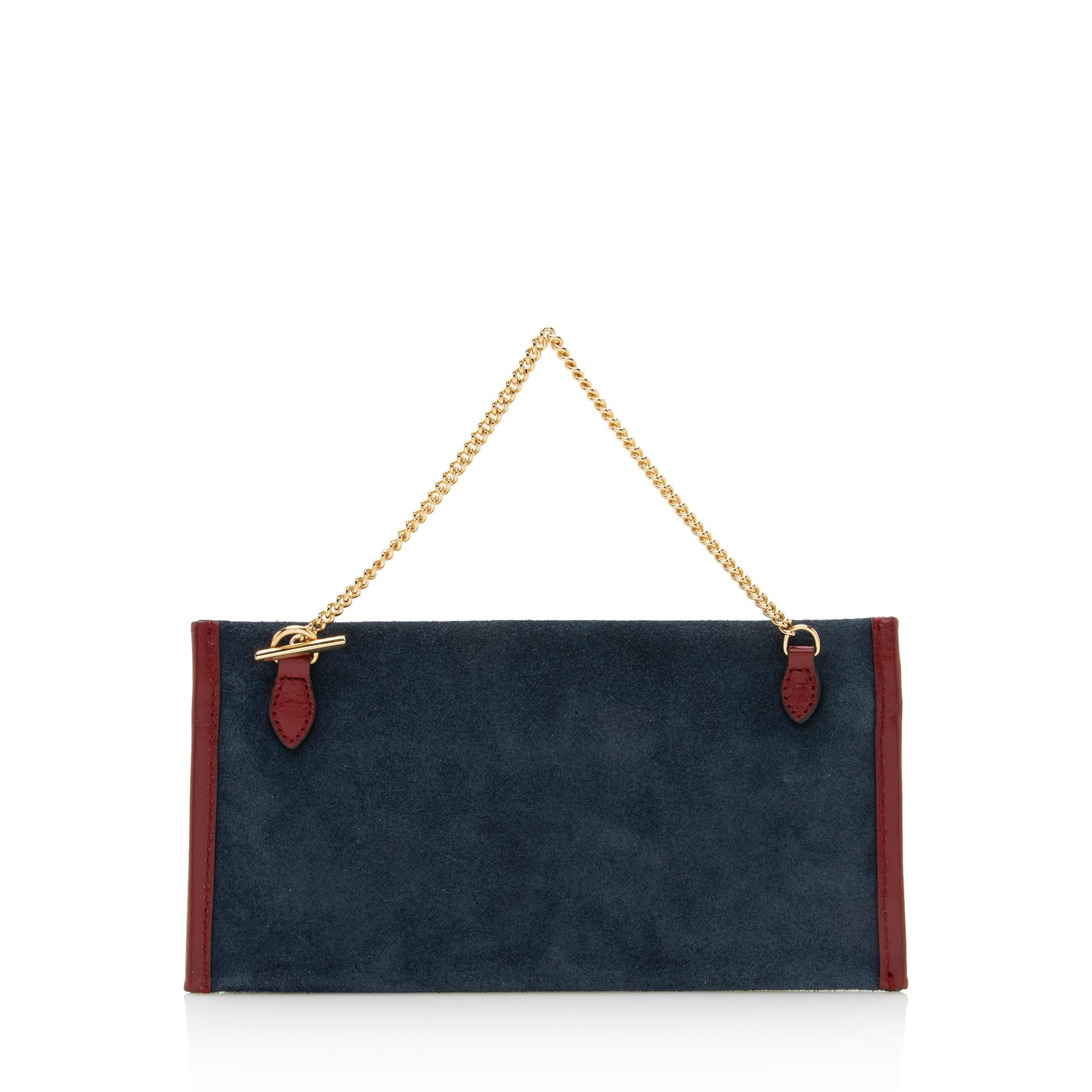 Gucci Suede Pochette (SHF-22231)