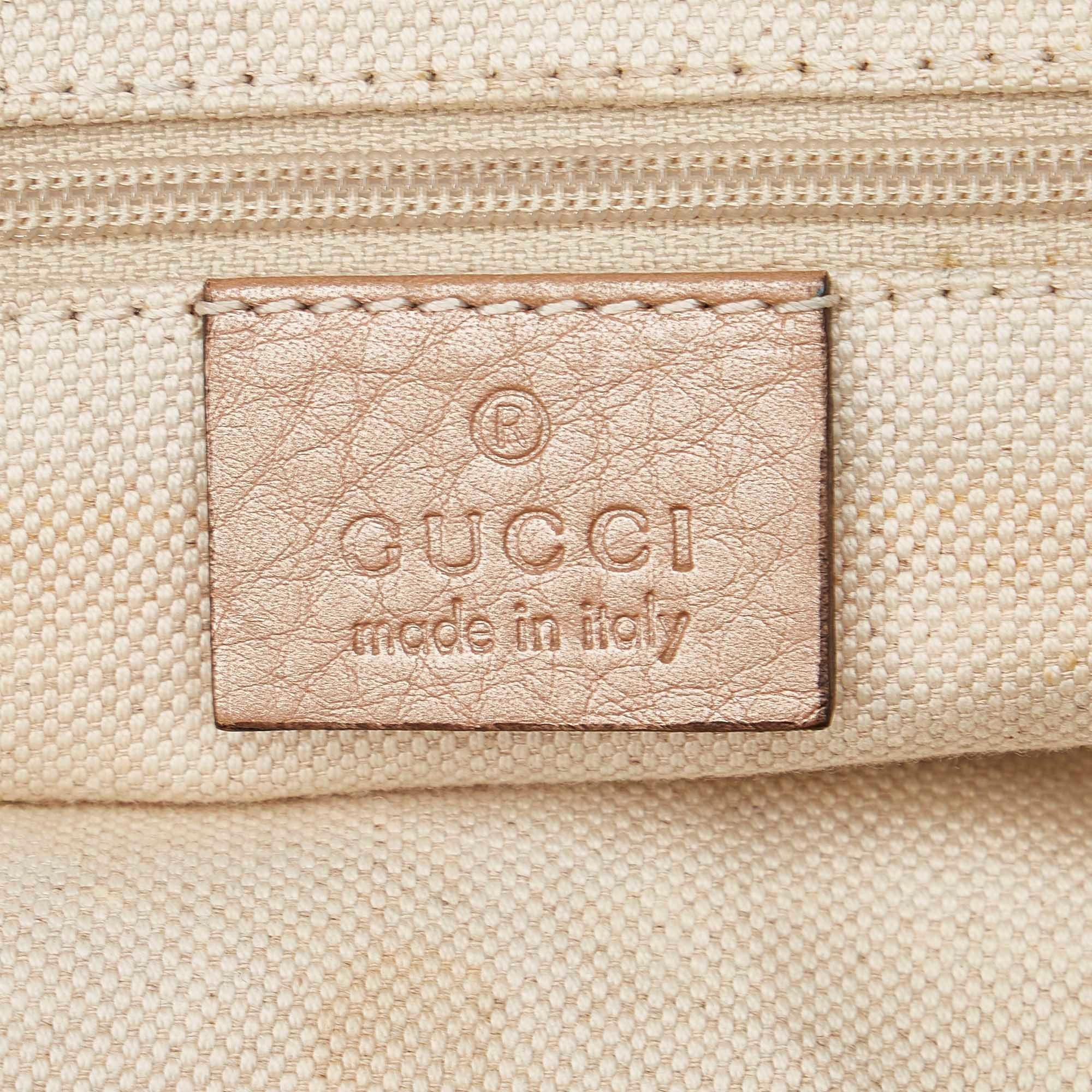 Gucci Sukey Leather Satchel (SHG-31657)