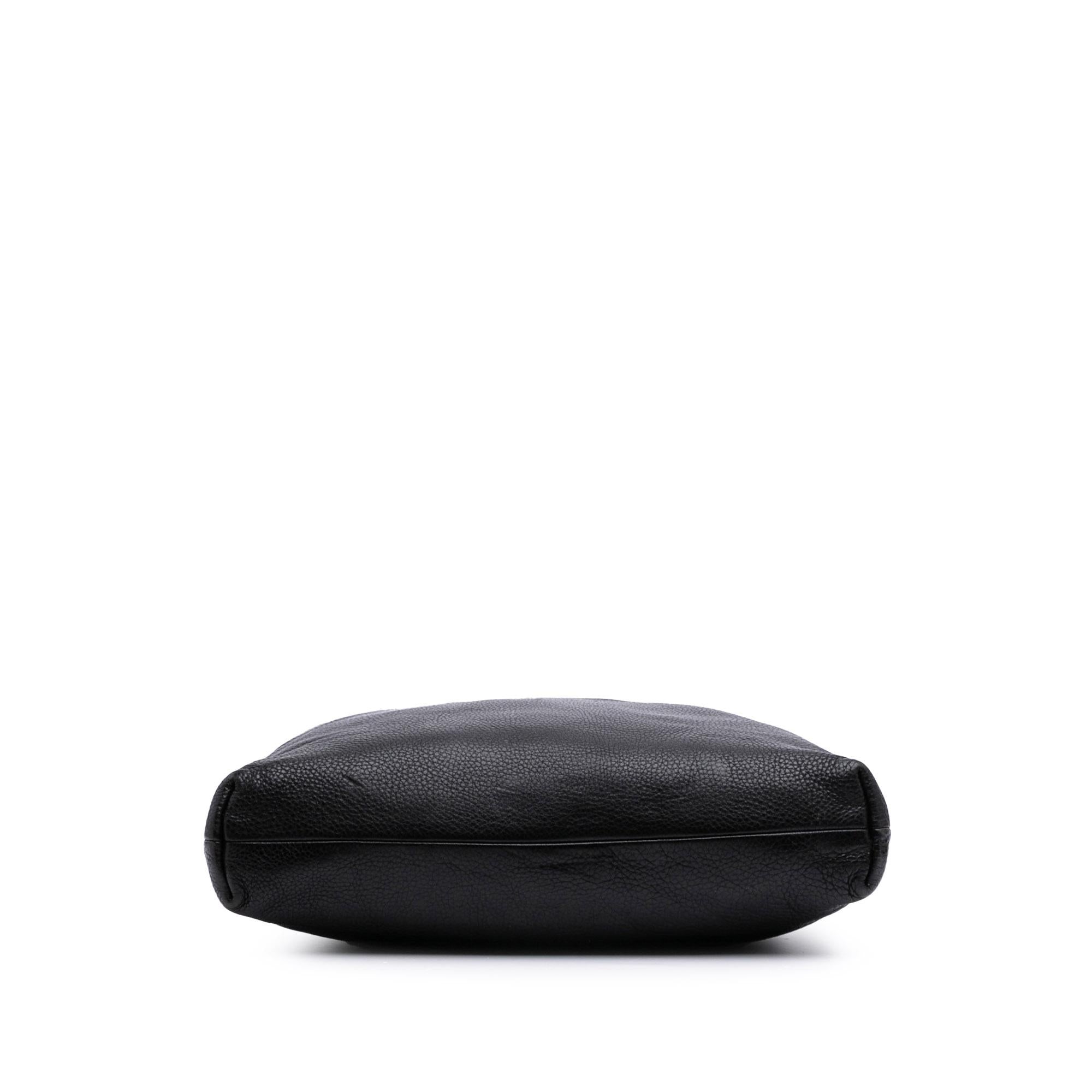 Gucci Tall Leather Bamboo Shopper Tote