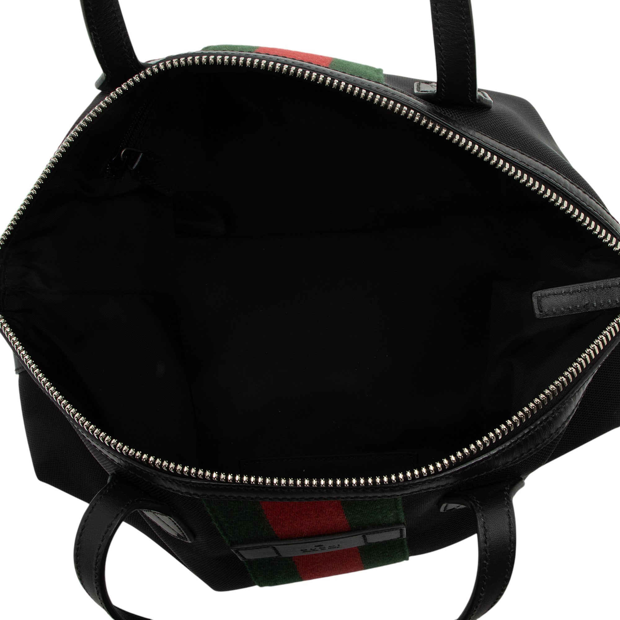 Gucci Techno Canvas Web Convertible Medium Tote