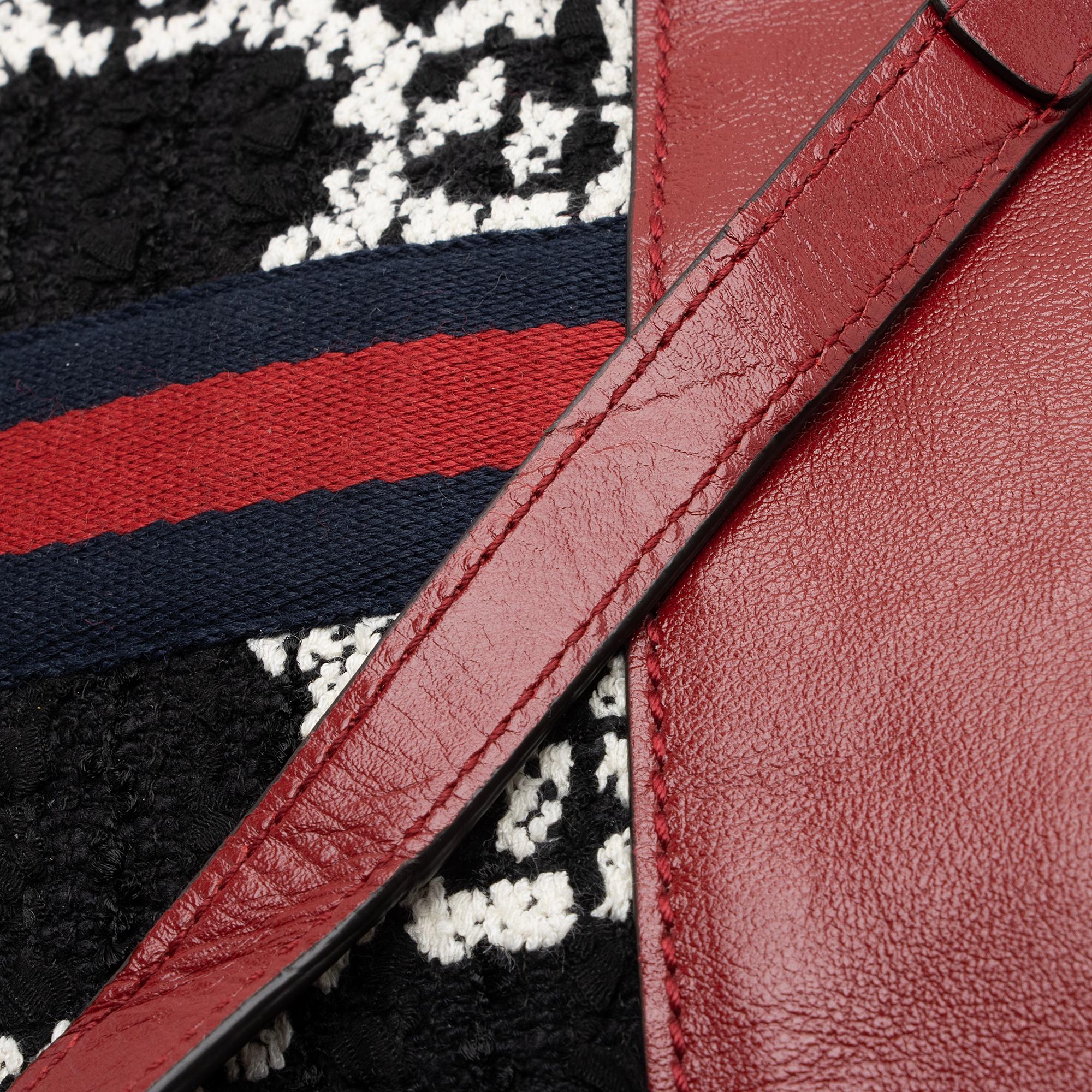 Gucci Tweed Rajah Large Tote (SHF-22899)