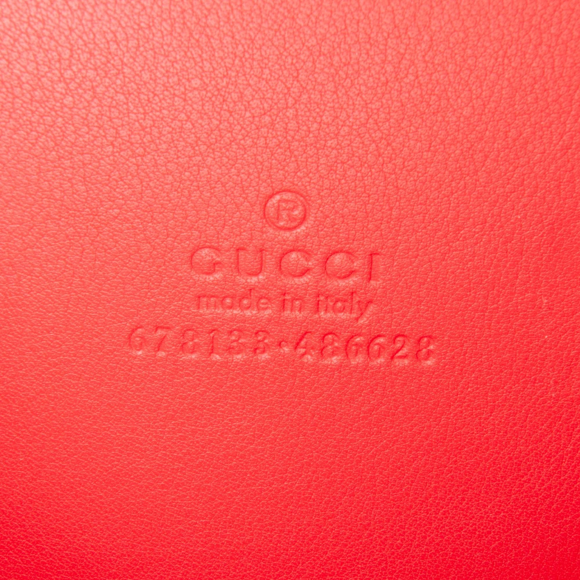 Gucci Valentines Day GG Supreme Love Heart Bag