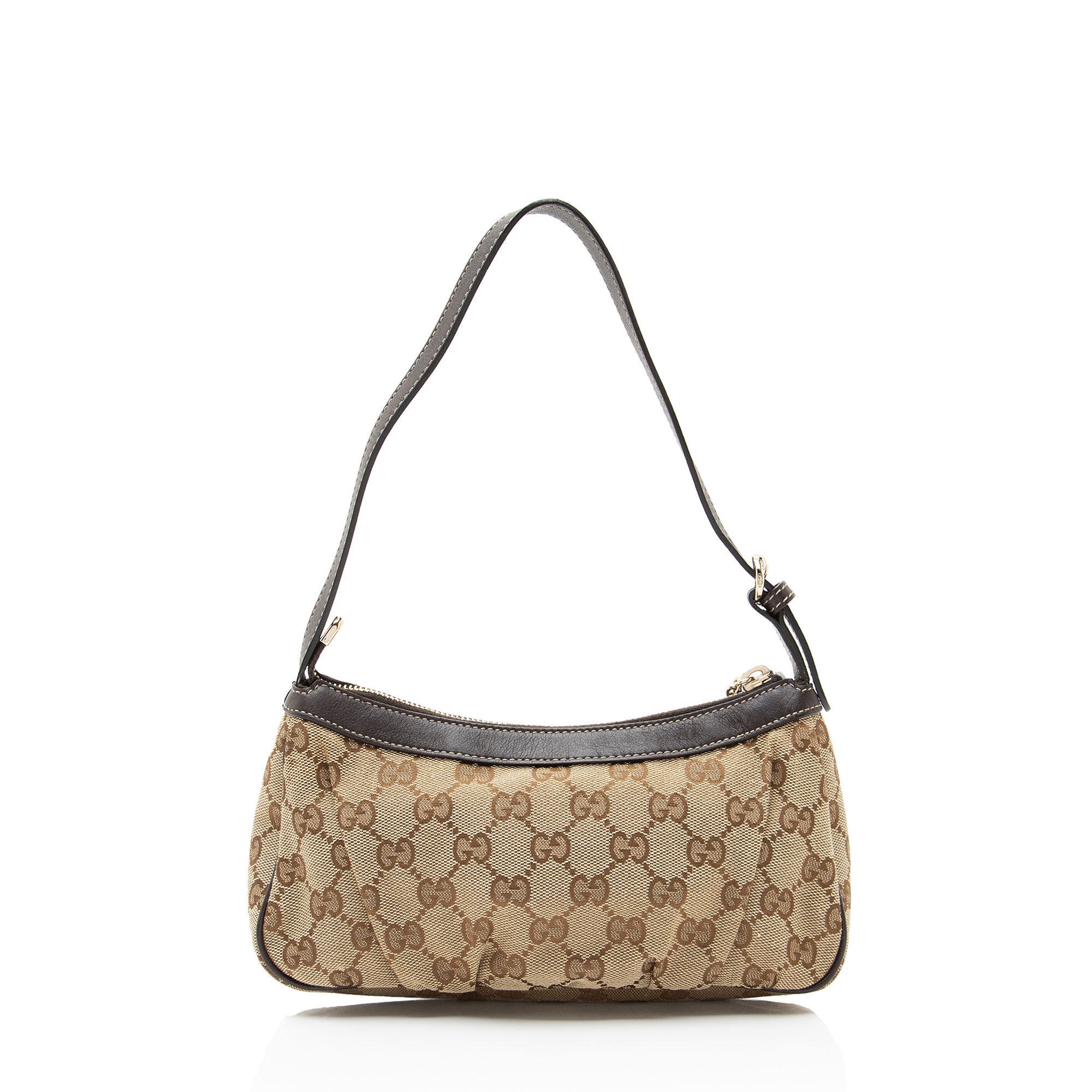 Gucci Vintage GG Canvas Lovely Pochette