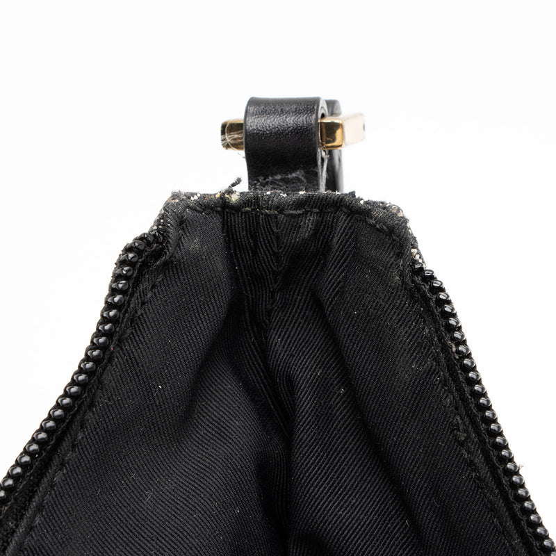 Gucci Vintage GG Denim Small Shoulder Bag (SHF-yTYszL)