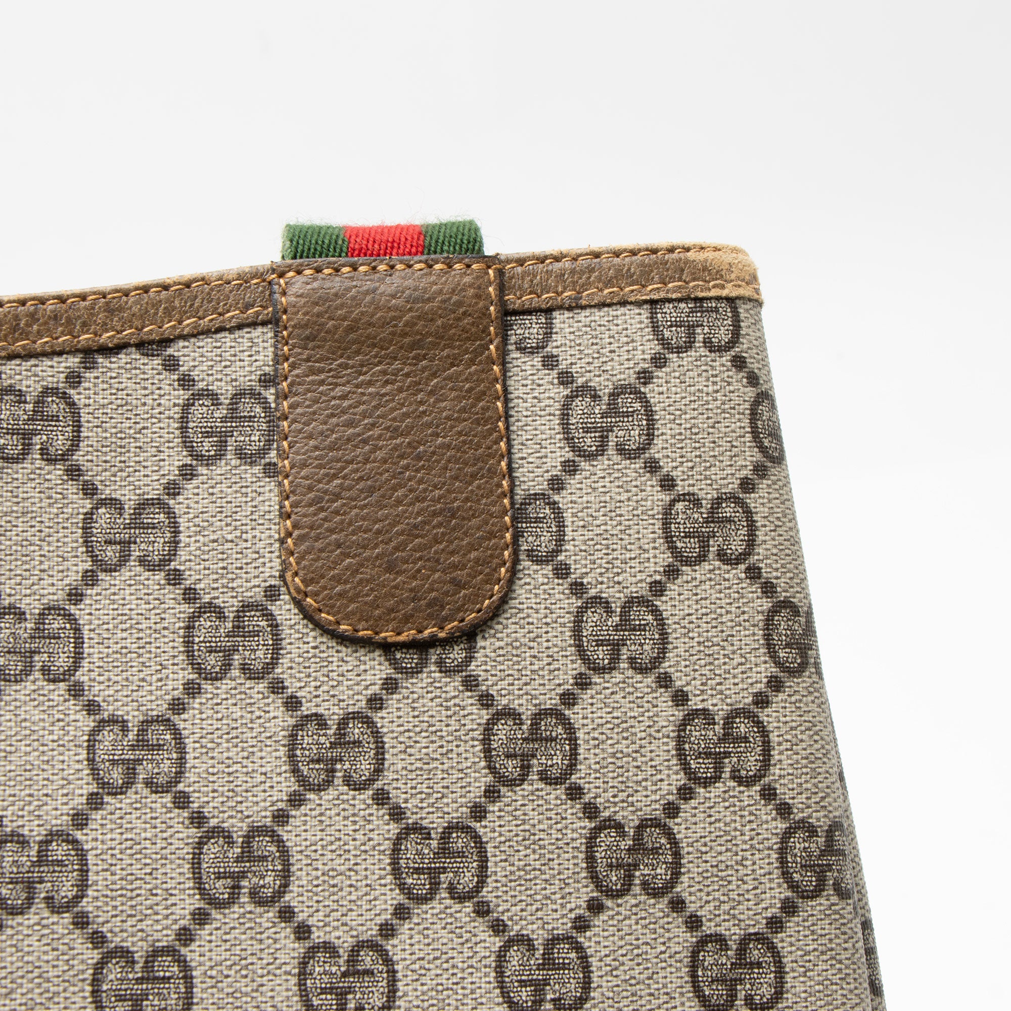 Gucci Vintage GG Plus Web Tote
