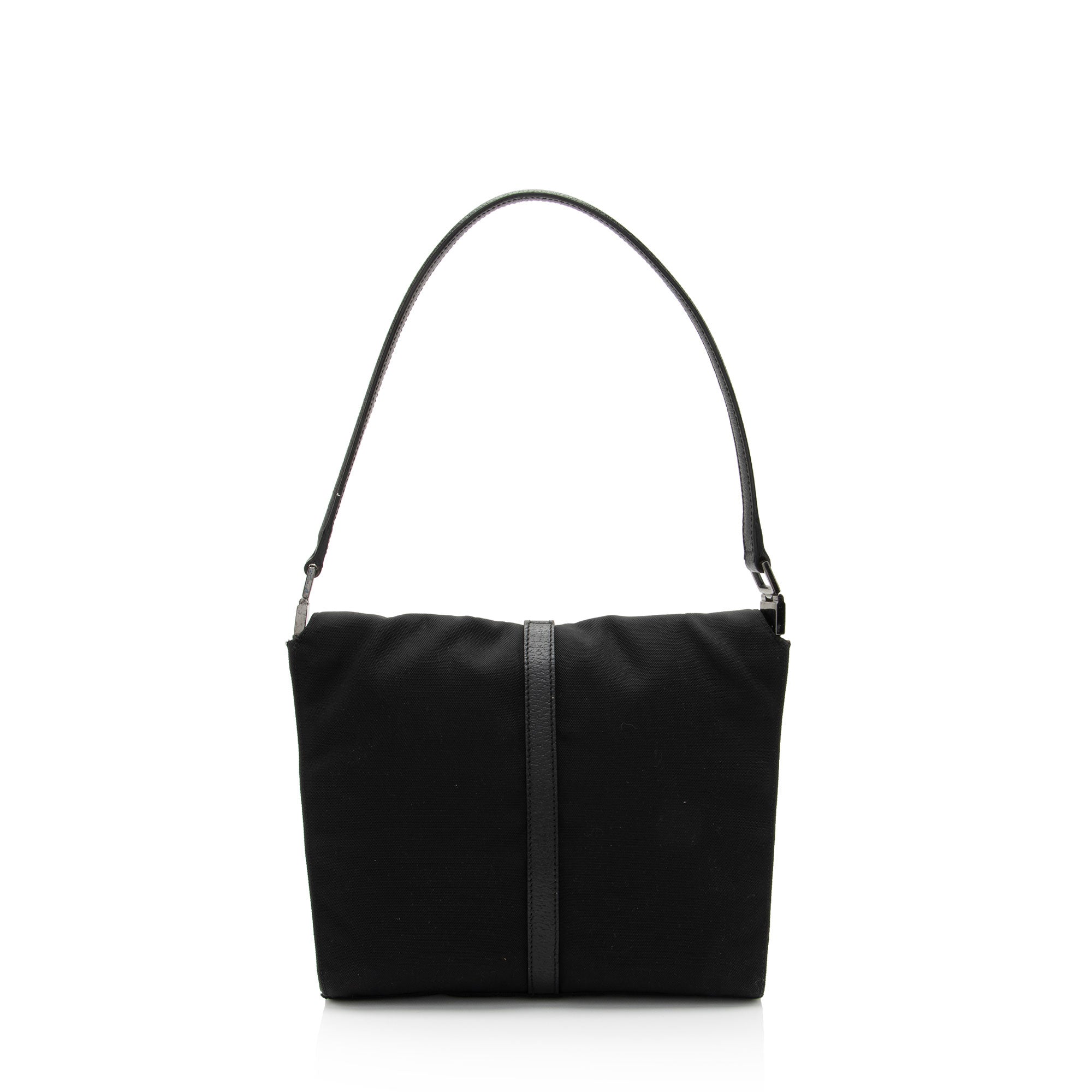 Gucci Vintage Nylon Jackie Shoulder Bag (SHF-oYUpgI)