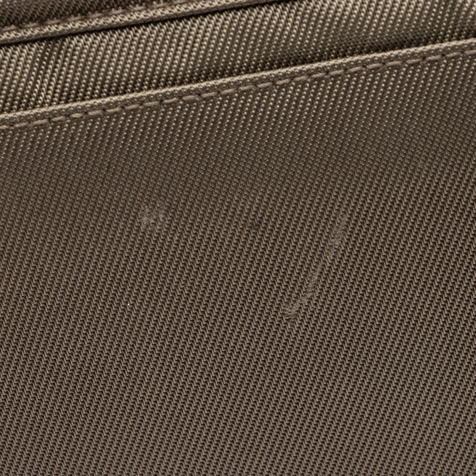 Gucci Vintage Quilted Nylon Bamboo Tote