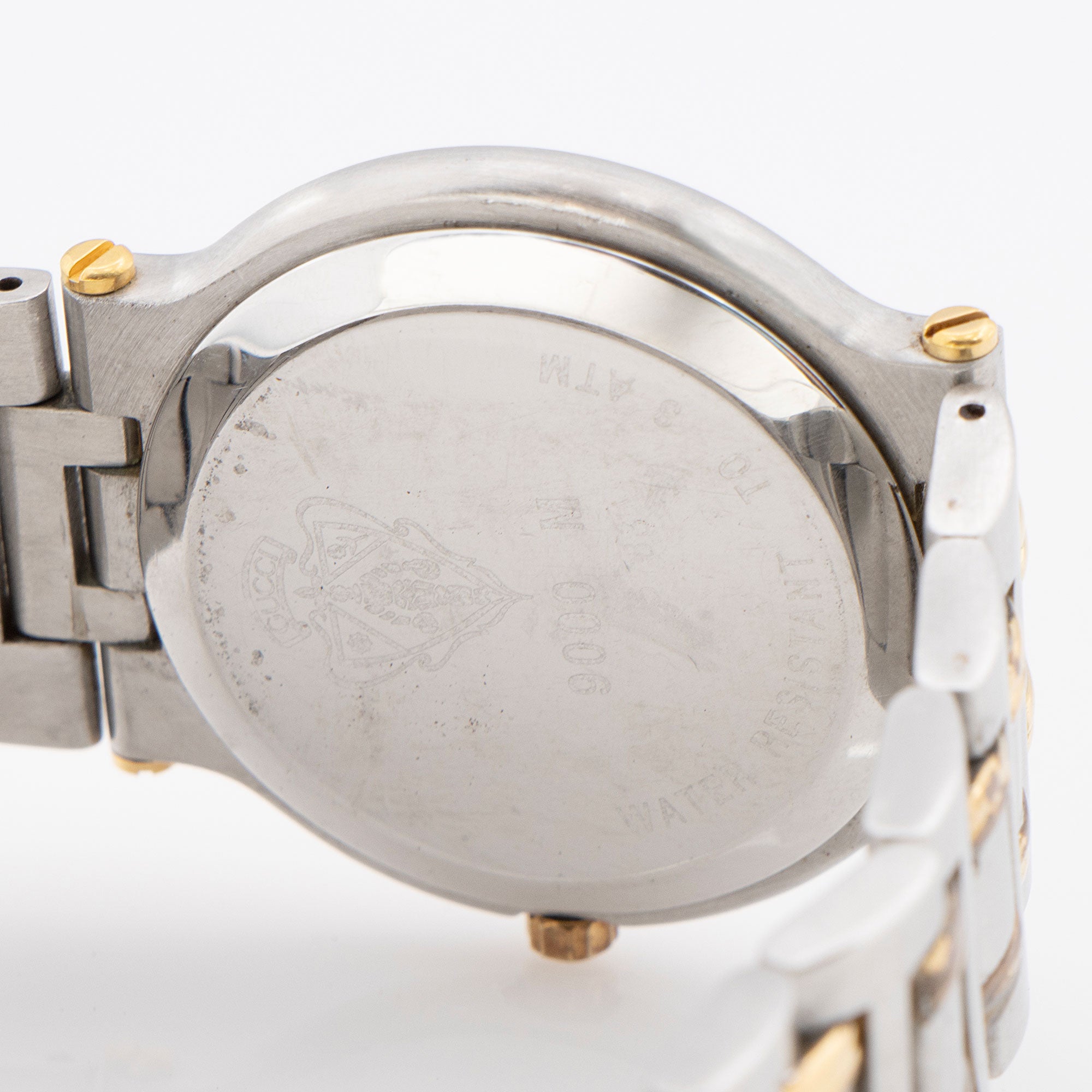 Gucci Vintage Stainless Steel 2 Tone 9000L Watch (SHF-OEjIDA)