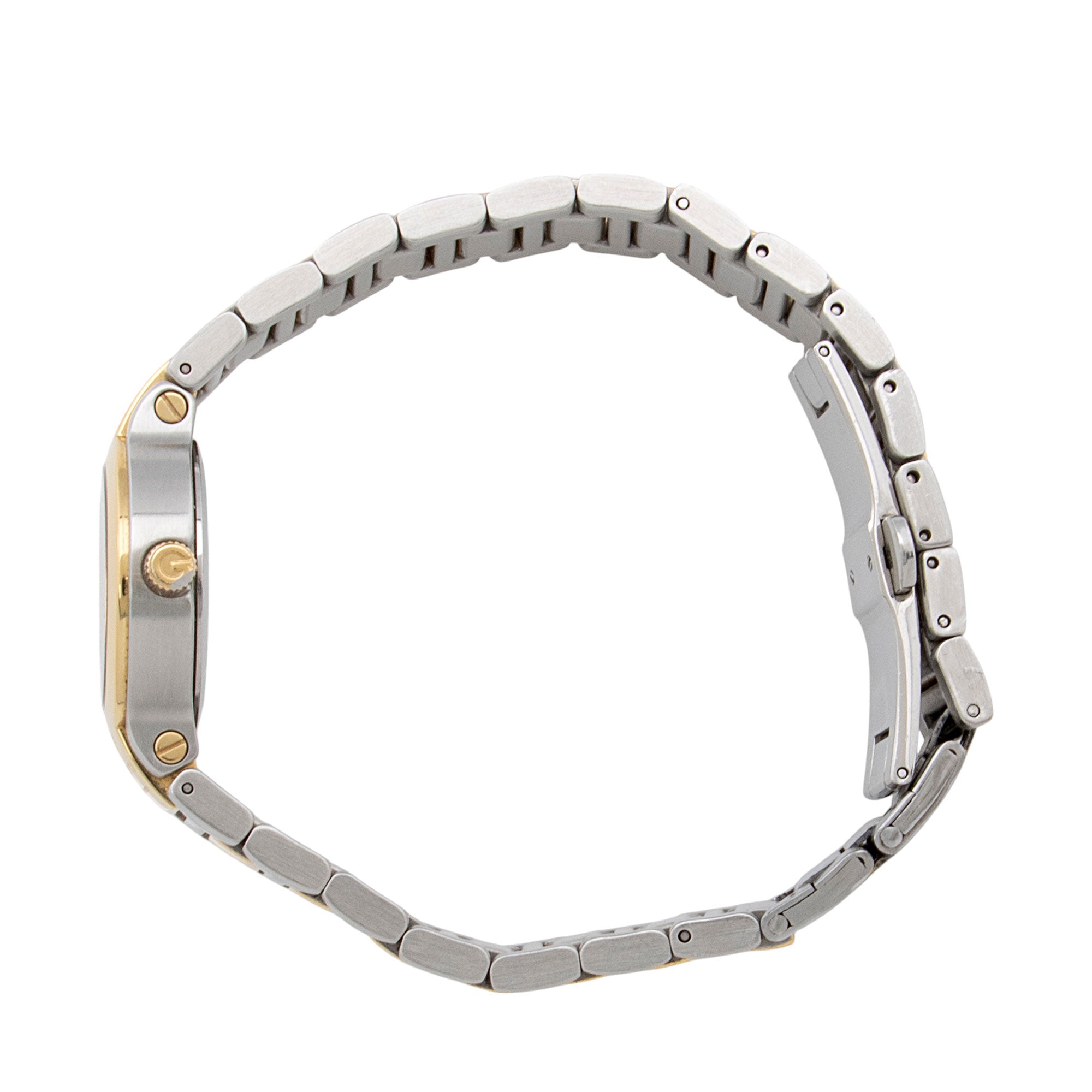 Gucci Vintage Stainless Steel Two Tone 8900m Watch (SHF-ZDQ0EH)