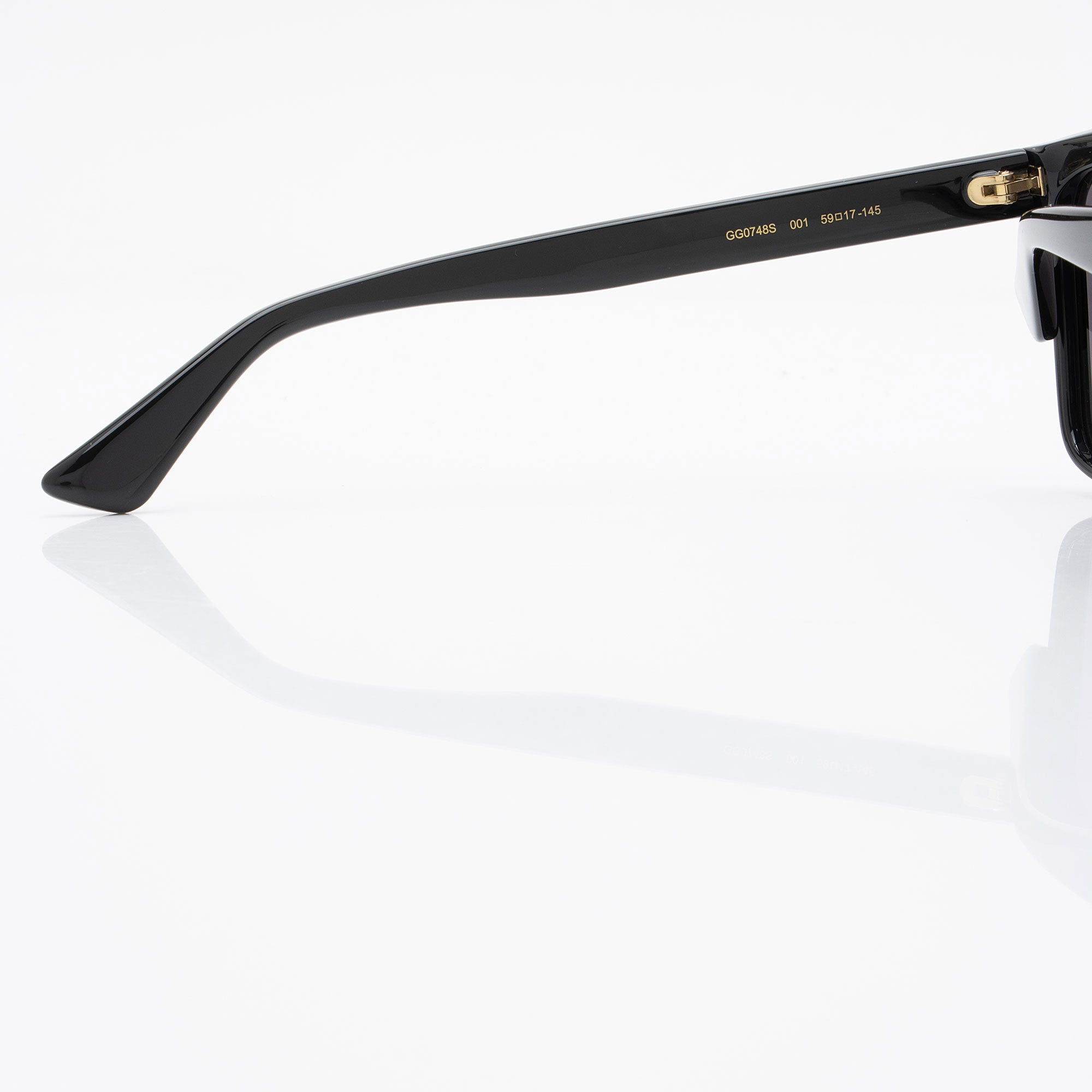 Gucci Web Logo Square Men's Sunglasses