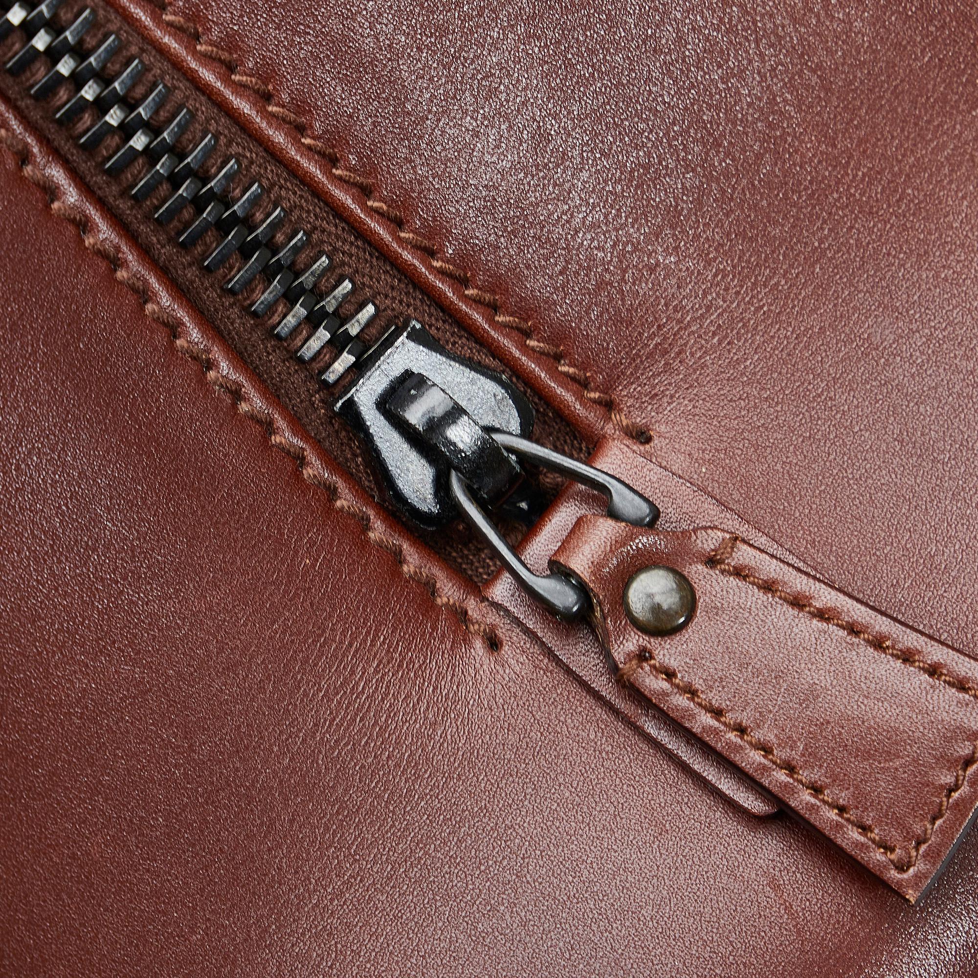 Gucci Whipstitch Wood Handle Handbag (SHG-caHaIH)