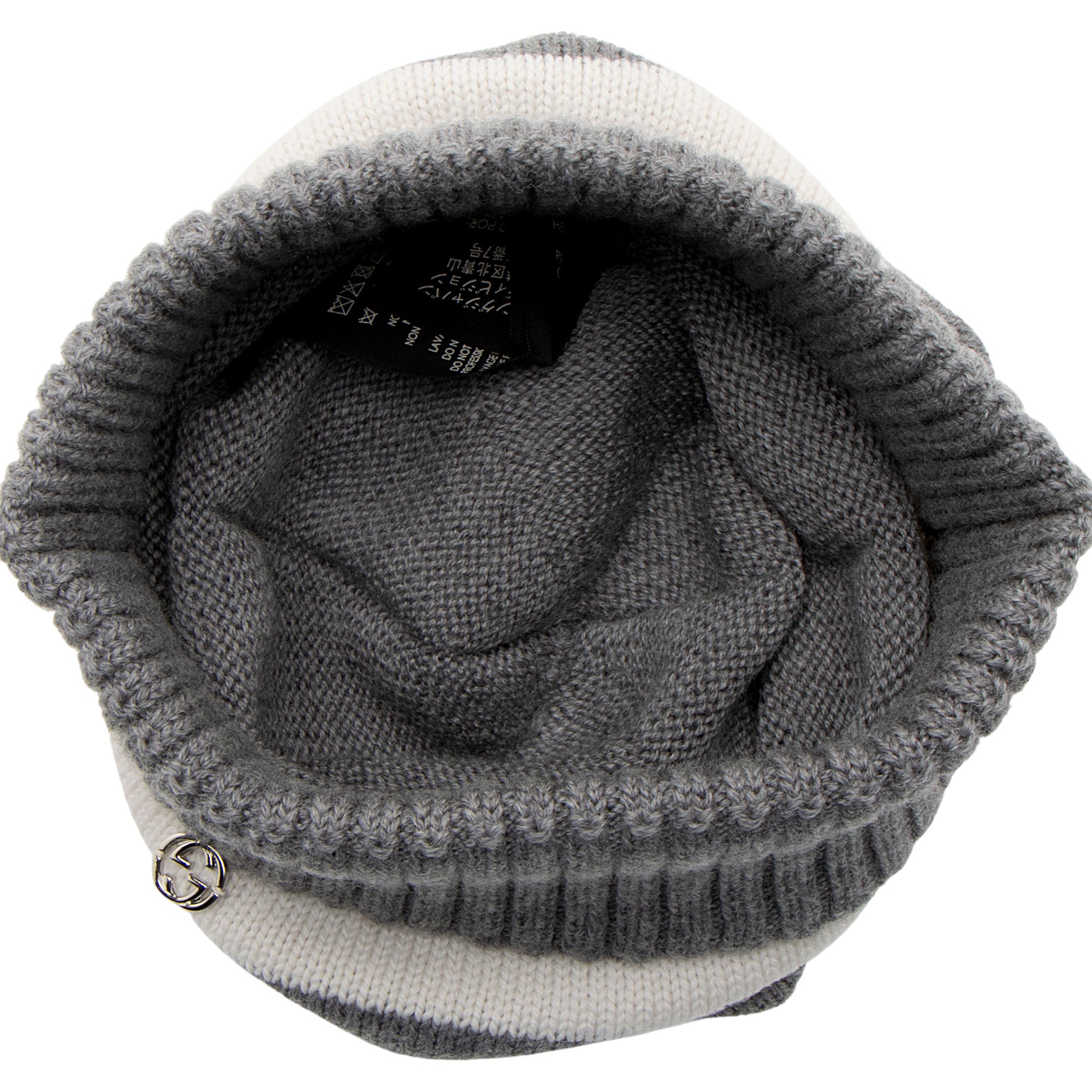 Gucci Wool Interlocking G Beanie - Size M