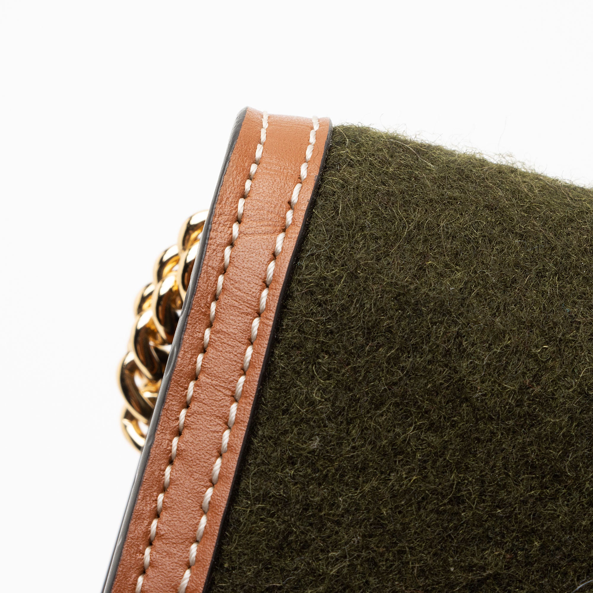 Gucci Wool Web 1961 Jackie Wallet on Chain Bag (SHF-bG7CFb)