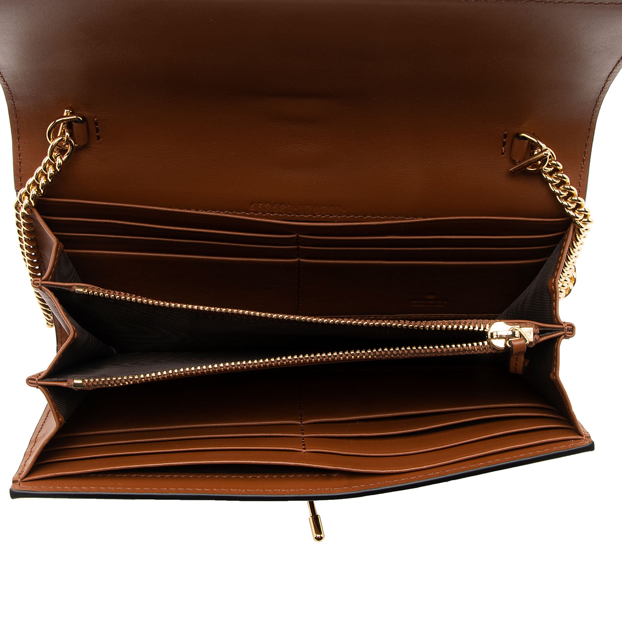 Gucci Wool Web 1961 Jackie Wallet on Chain Bag (SHF-bG7CFb)