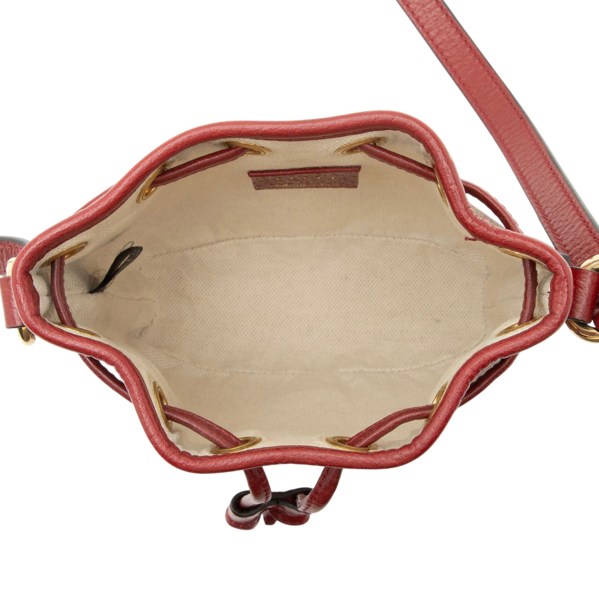Gucci x Doraemon Micro GG Canvas Mini Bucket Bag