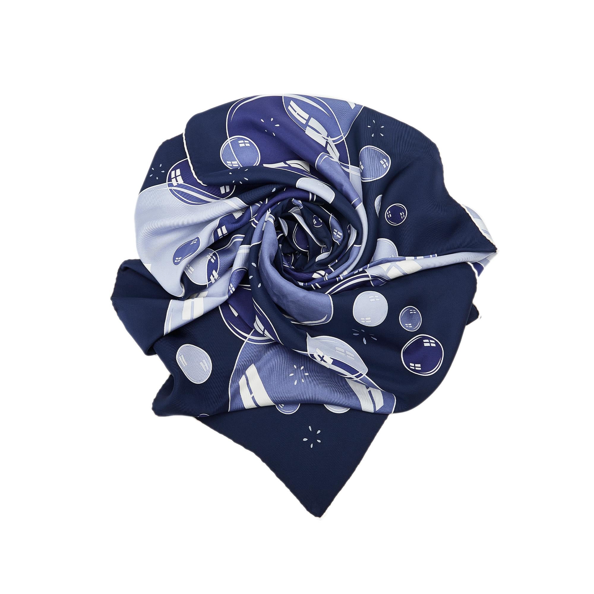 Hermes Bal de Bulles Silk Scarf (SHG-p9EKsX)