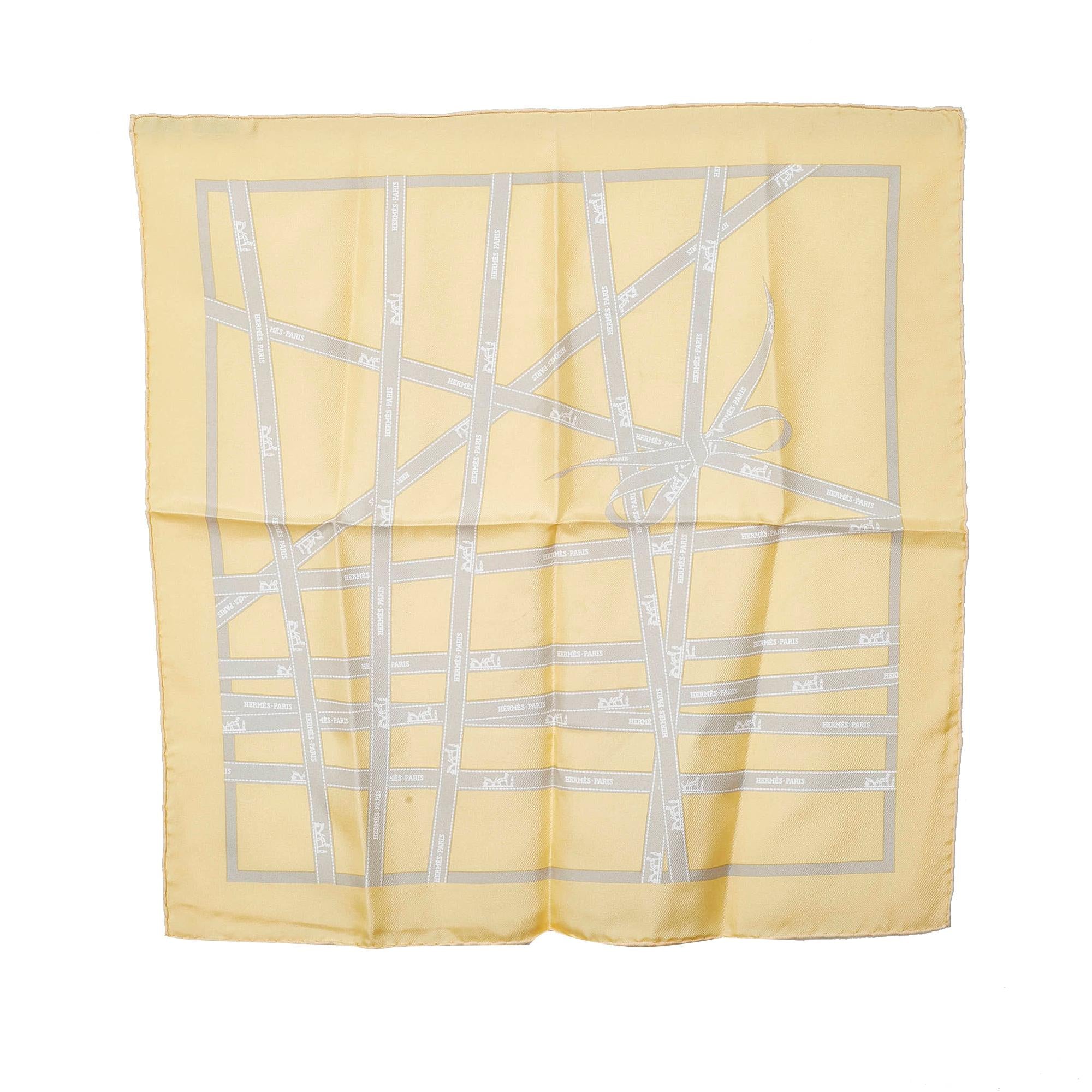Hermes Bolduc Silk Scarf (SHG-0TJWk0)