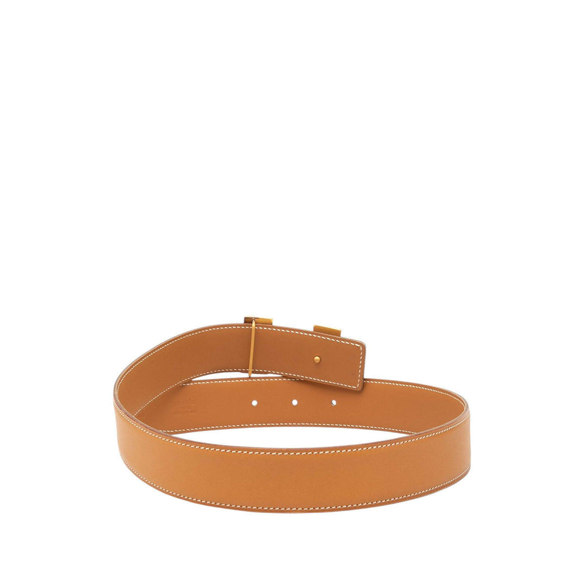 Hermes Box Calf Constance H Reversible Belt - 26 / 65