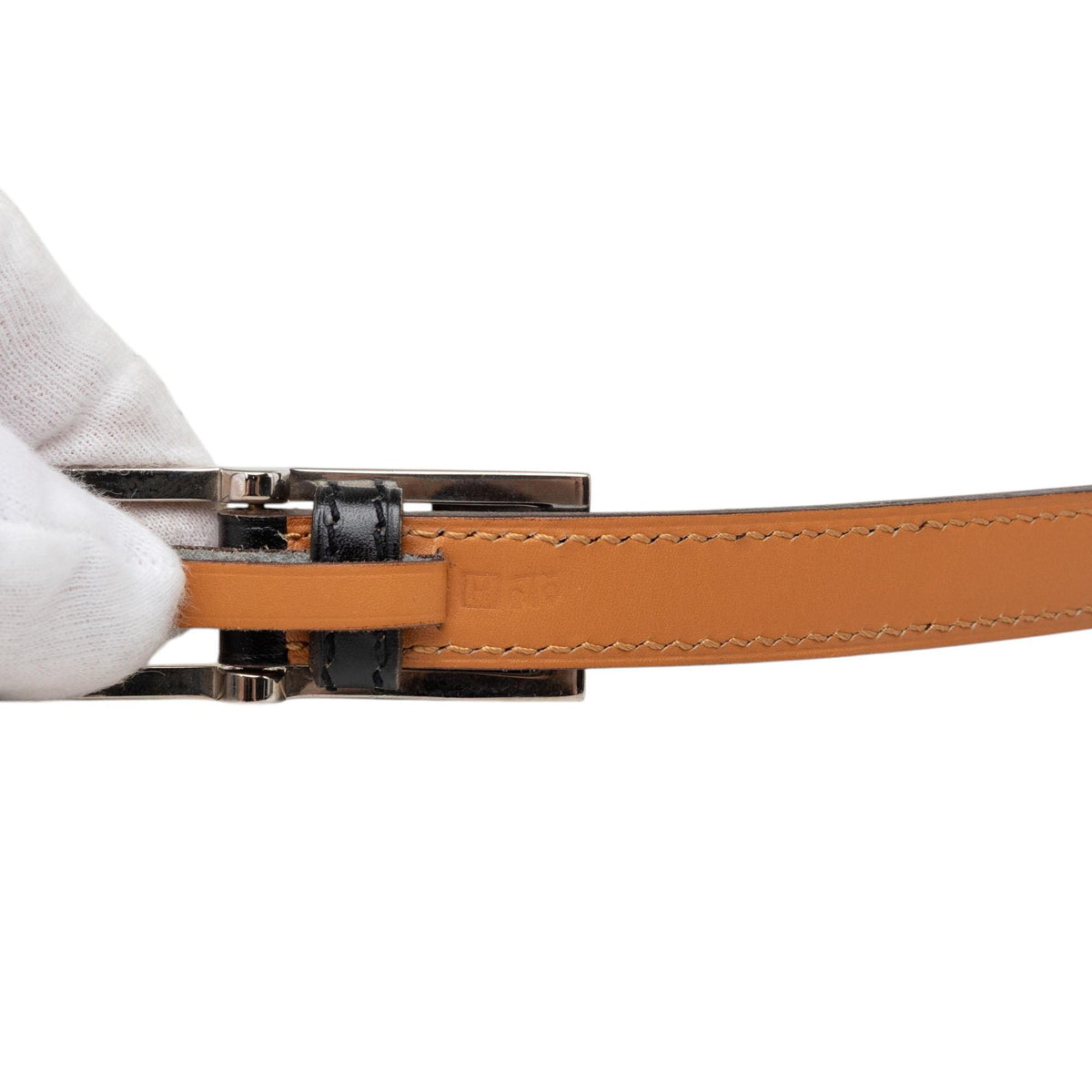 Hermes Box Calf Kelly Ardillon Belt - 26 / 65
