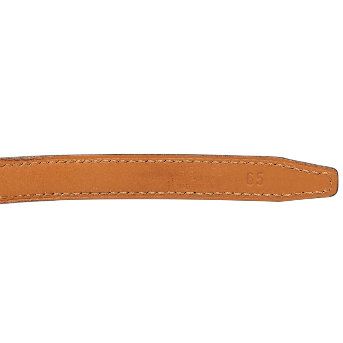 Hermes Box Calf Kelly Ardillon Belt - 26 / 65