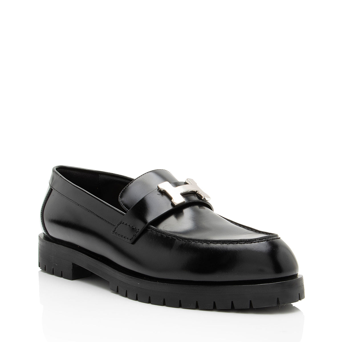 Hermes Calfskin Faubourg Loafers - Size 8 / 38