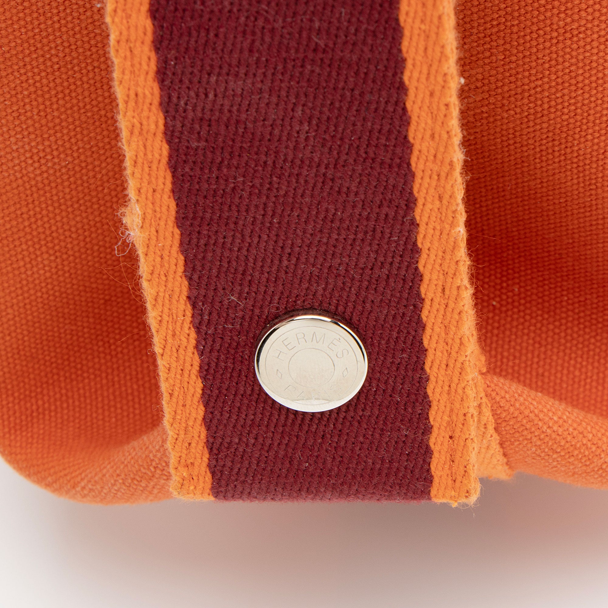 Hermes Canvas Bride-A-Brac Small Pouch