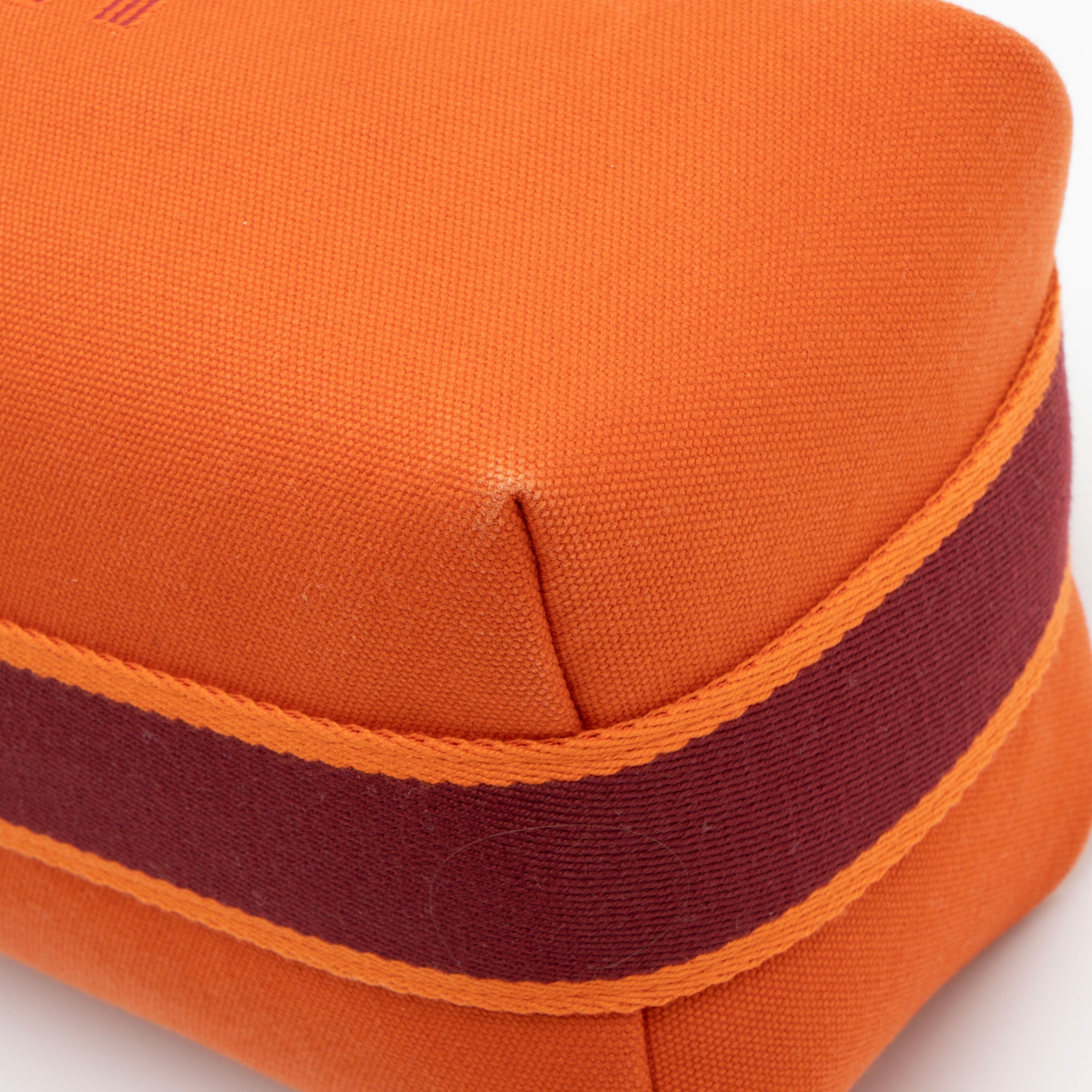 Hermes Canvas Bride-A-Brac Small Pouch