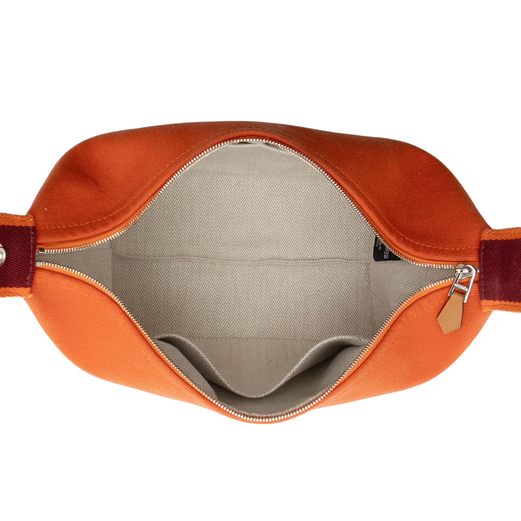 Hermes Canvas Bride-A-Brac Small Pouch