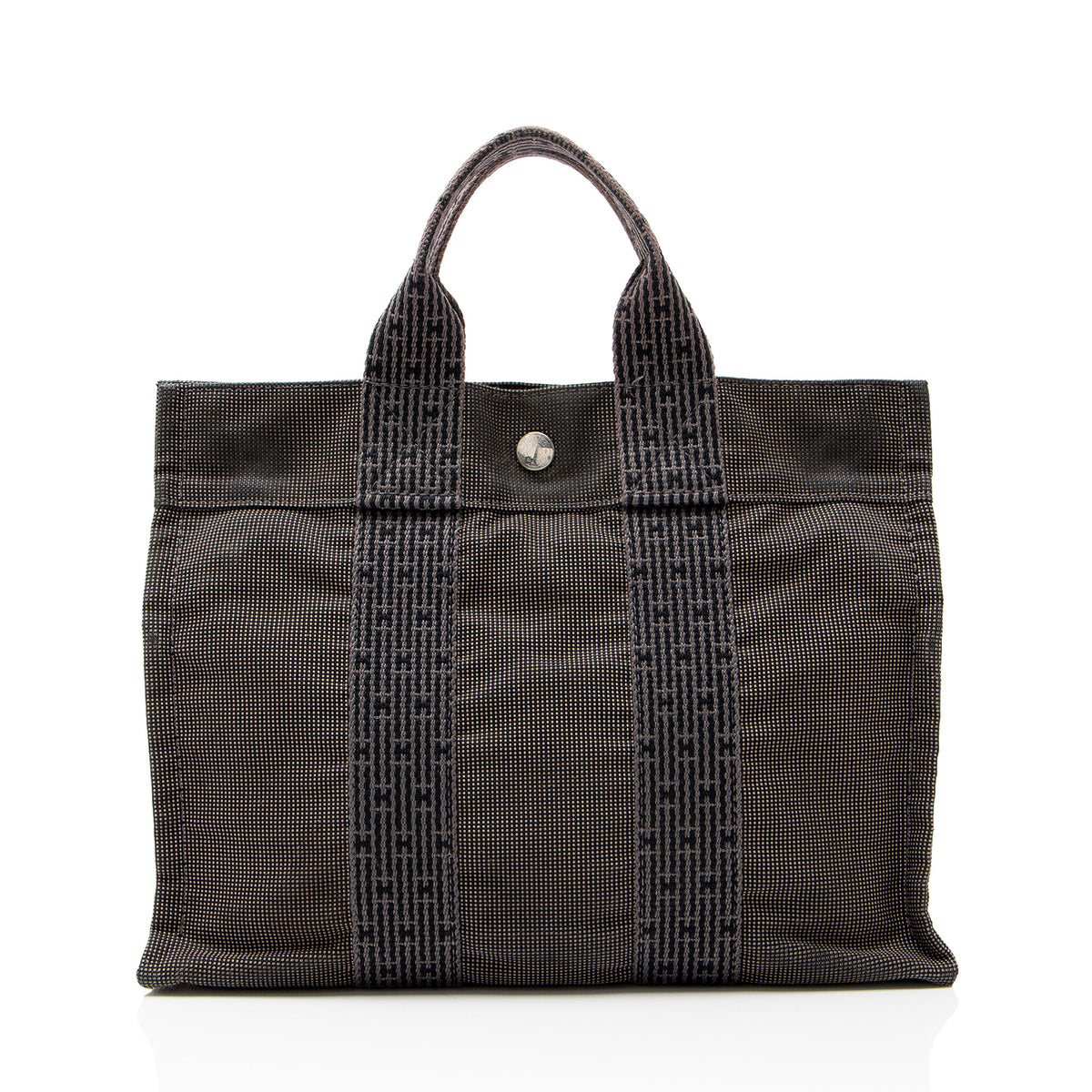 Hermes Vintage Canvas Herline PM Tote
