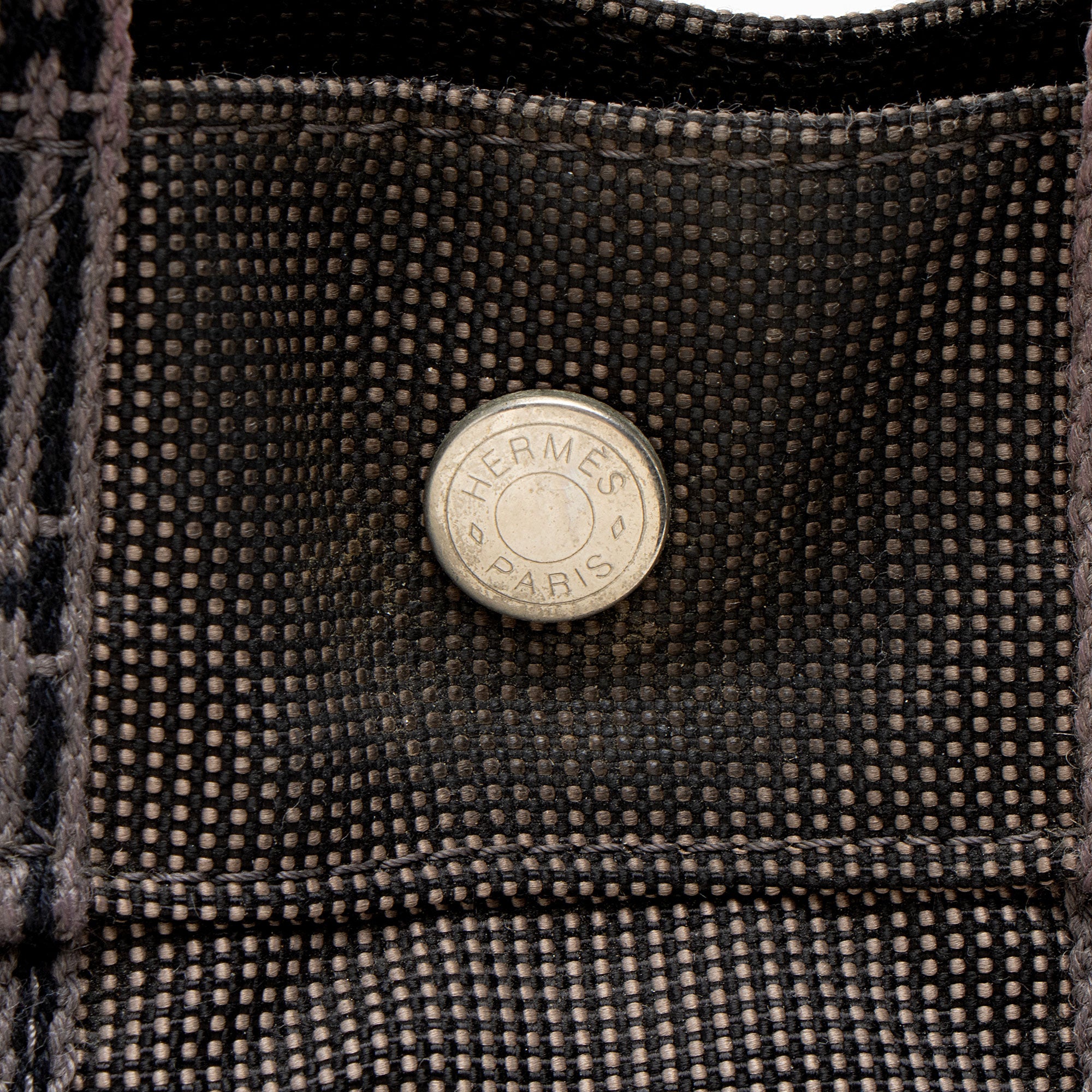 Hermes Vintage Canvas Herline PM Tote