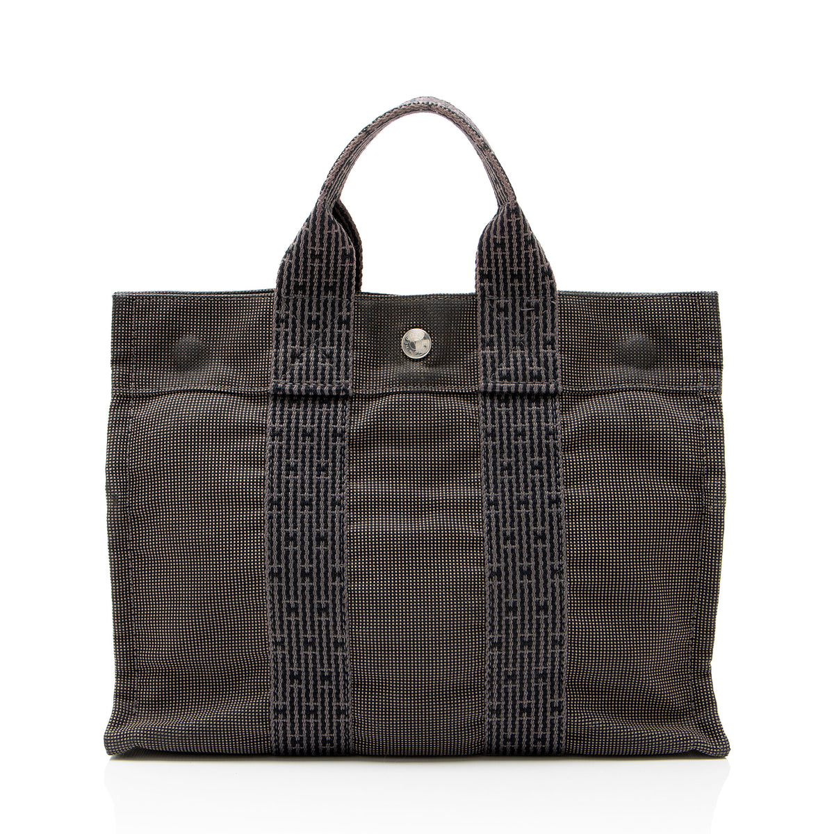 Hermes Vintage Canvas Herline PM Tote