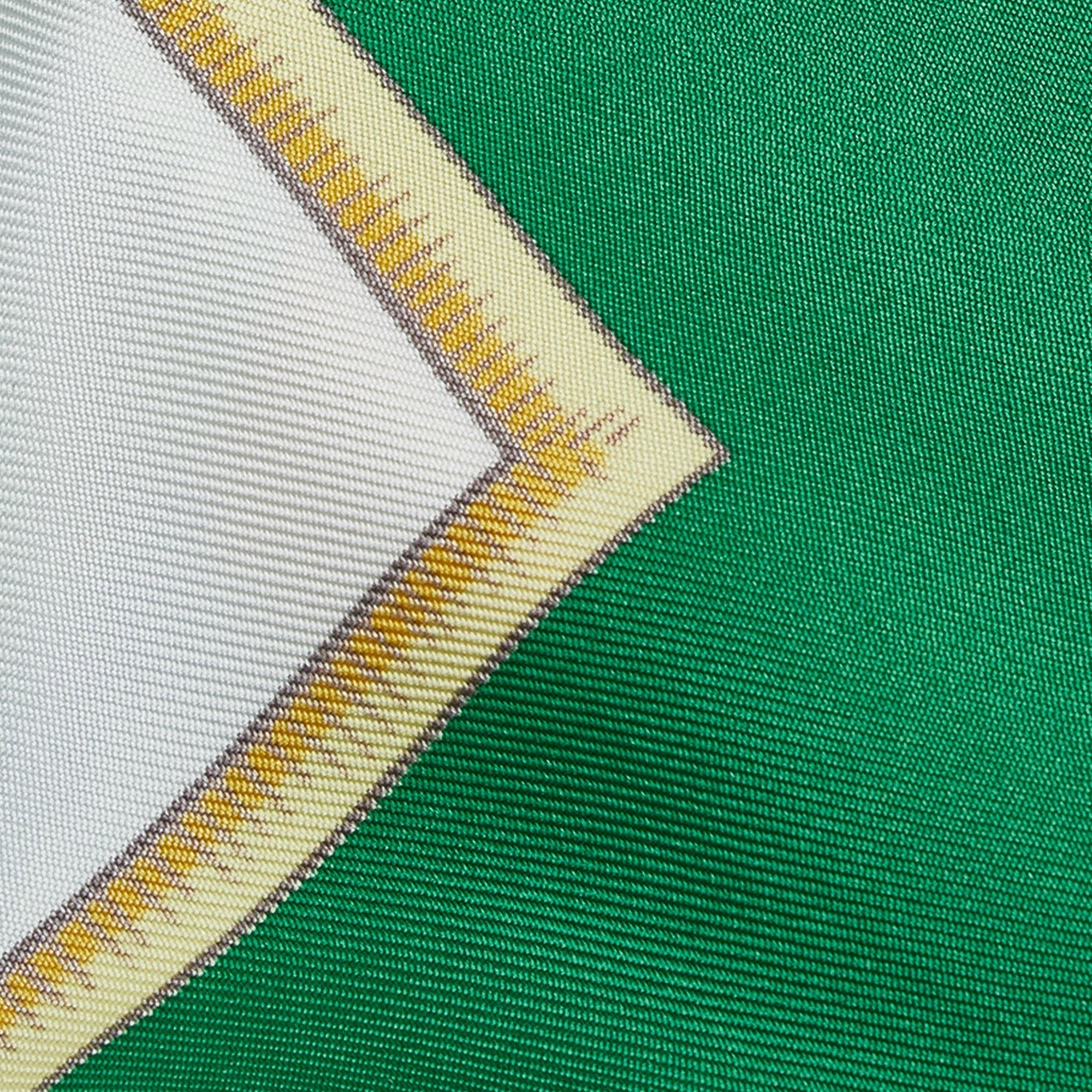 Hermes Caraibes Silk Scarf (SHG-hd01pF)