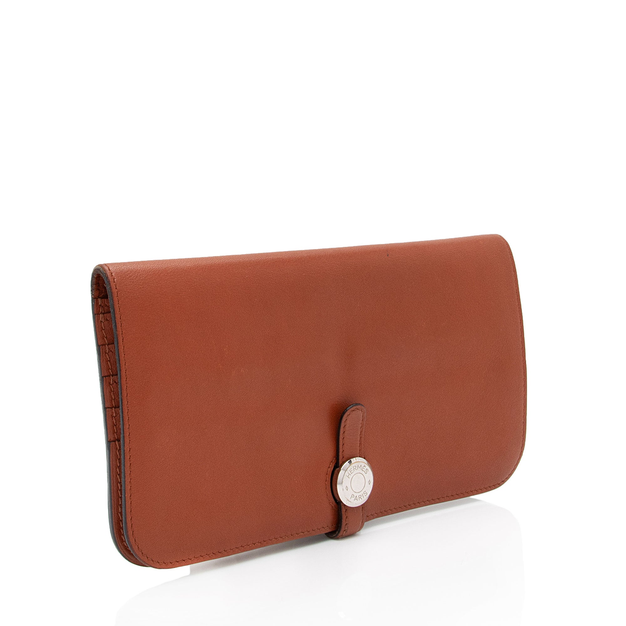 Hermes Chevre Leather Dogon Wallet (SHF-LFLnbg)