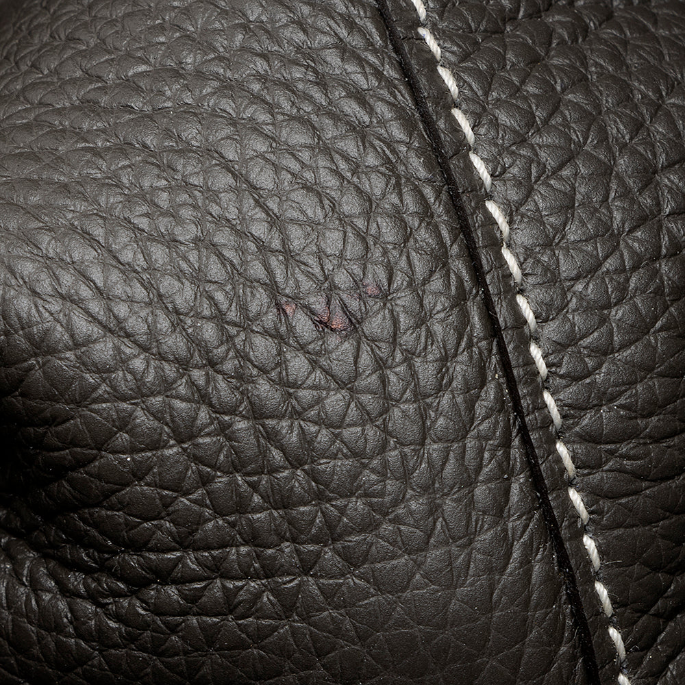 Hermes Clemence Leather Double Sens 45 Tote (SHF-20430)