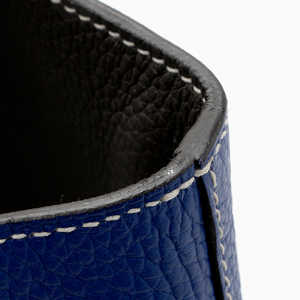 Hermes Clemence Leather Double Sens 45 Tote (SHF-20430)